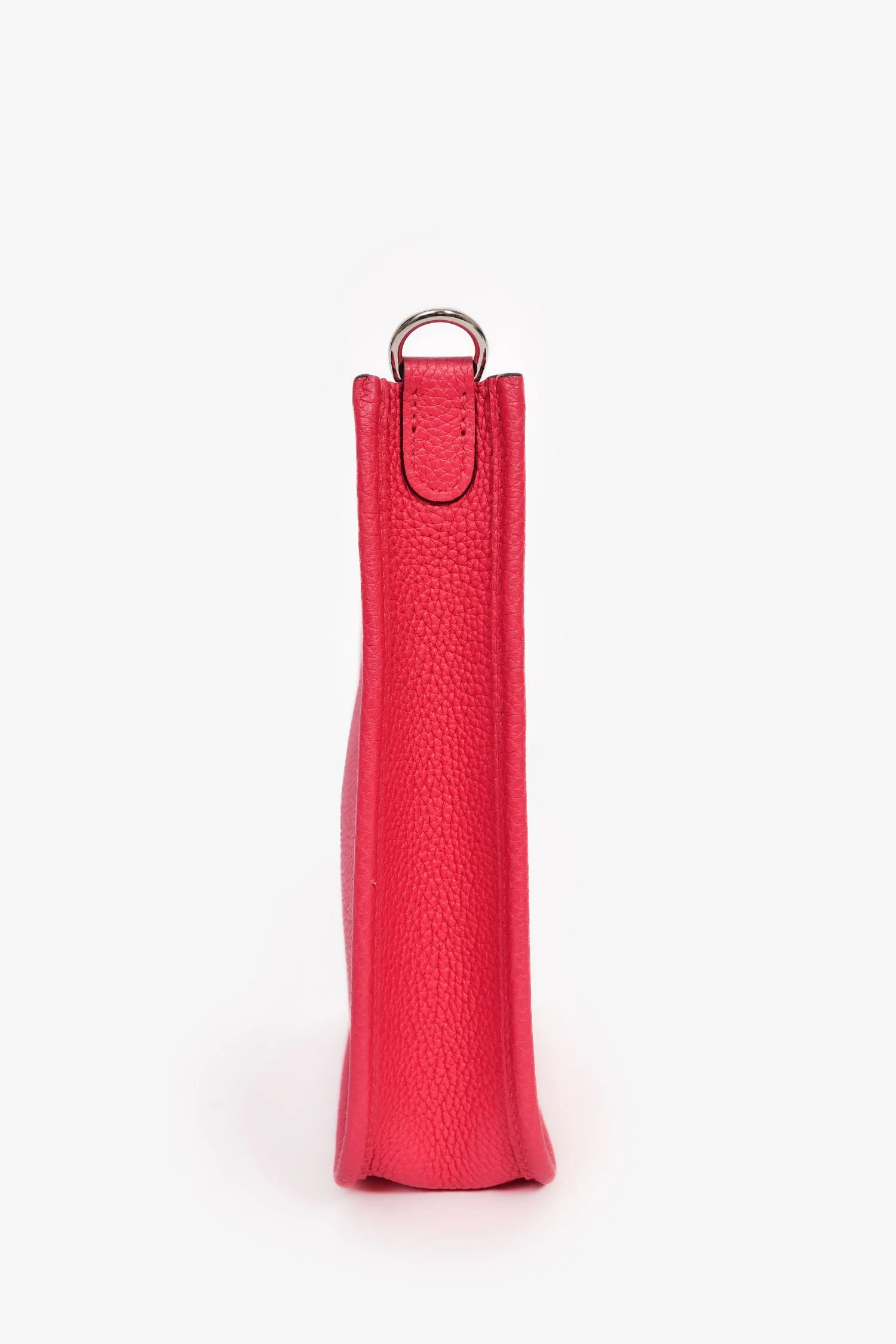 Hermès 2021 Pink Leather Evelyn TPM Crossbody PHW - Image 4