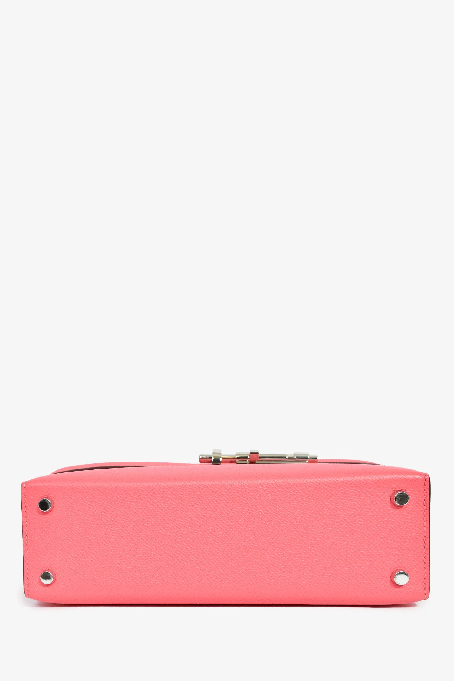 Hermès 2021 Rose Texas Epsom Verrou 23 Crossbody Bag - Image 5