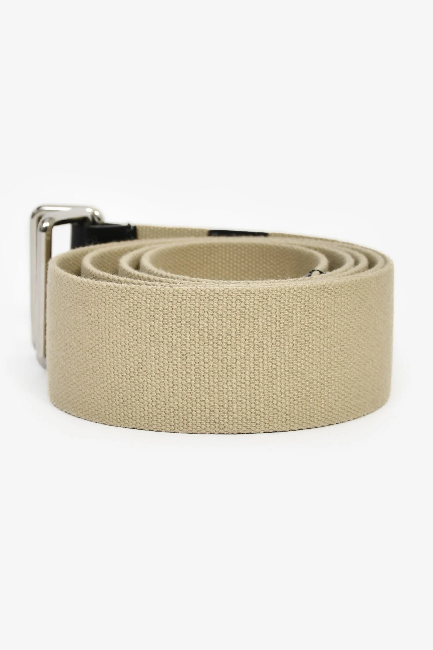 Hermès 2022 Beige/Black Canvas/Leather 'Nomade 40' Belt Size M - Image 3