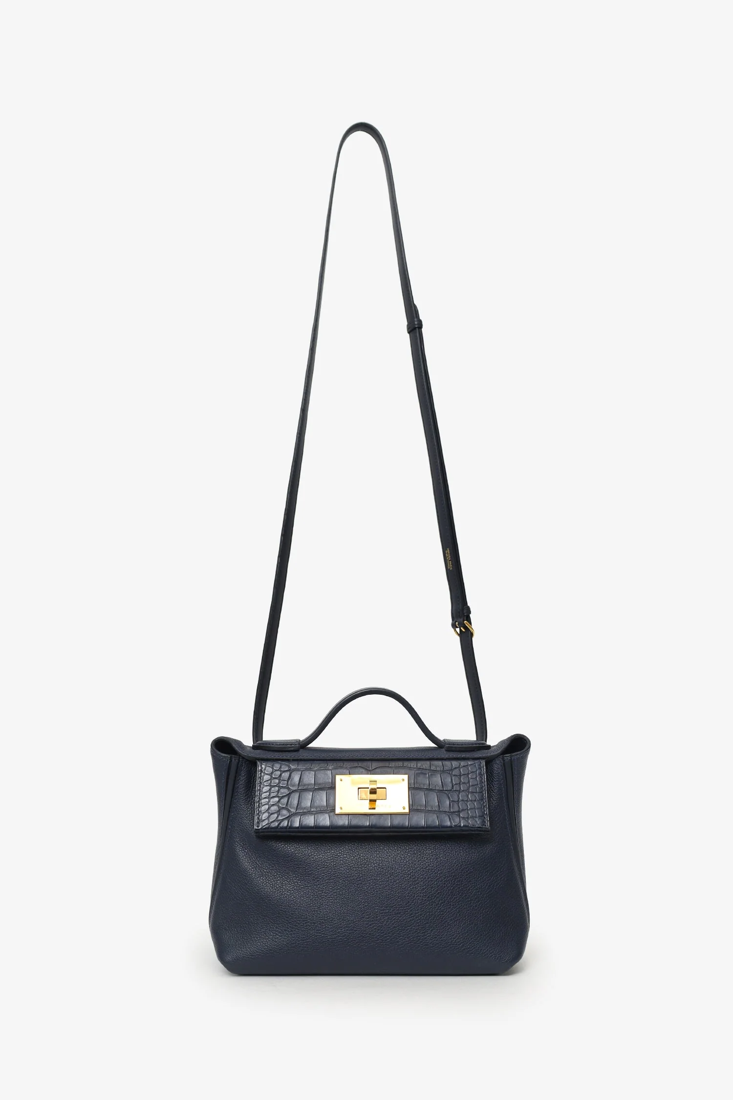Hermès 2022 Blue Nuit Evercolour/Alligator Touch 24/24 21 - Image 7