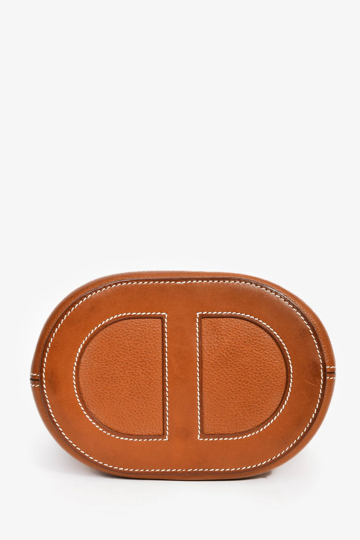 Hermes 2022 Gold Barenia Leather 'In-the-Loop' 18 Top Handle Bag - Image 5