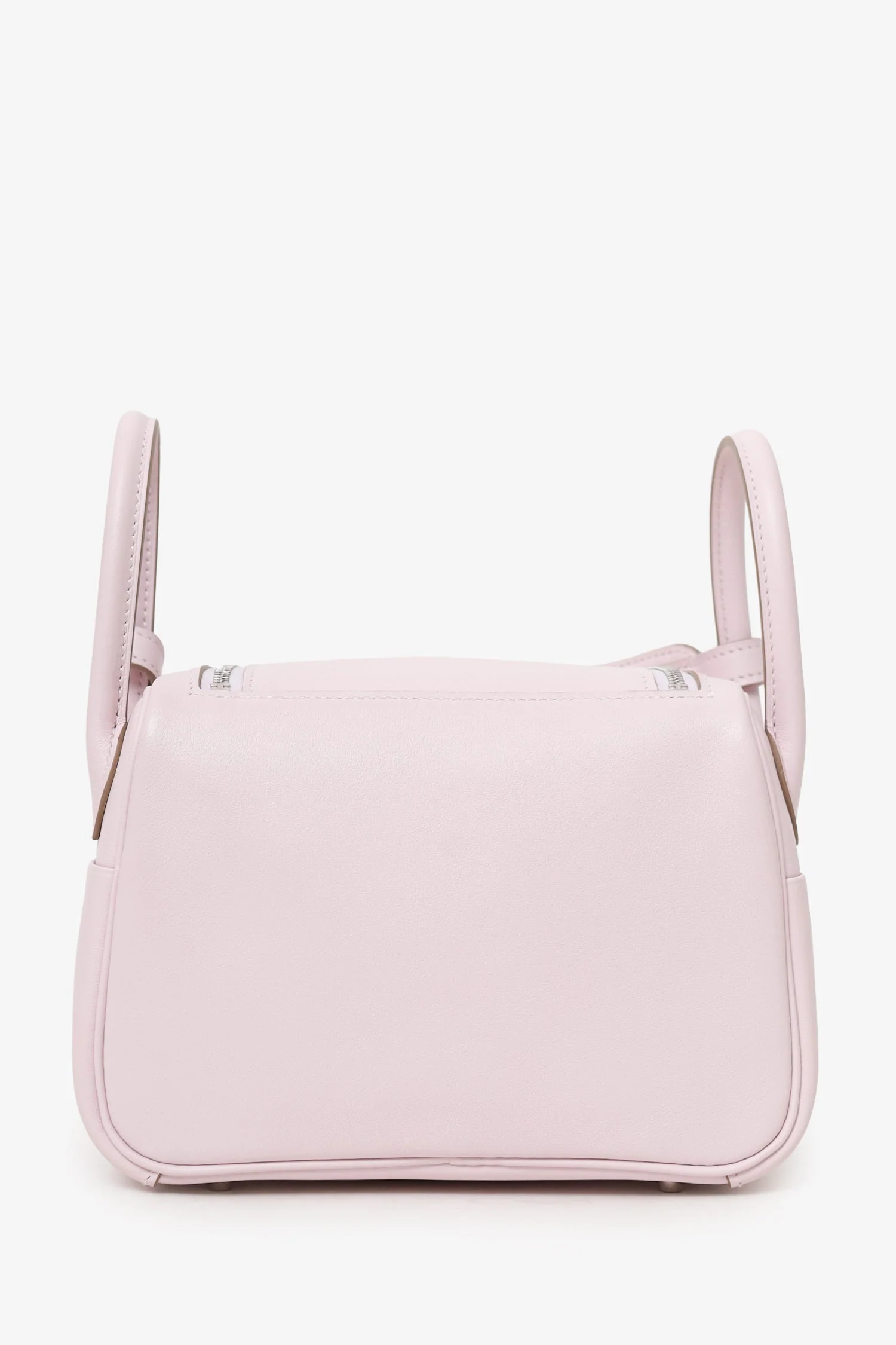 Hermès 2022 Mauve Pale/Gold Swift Verso Mini Lindy 20 - Image 2