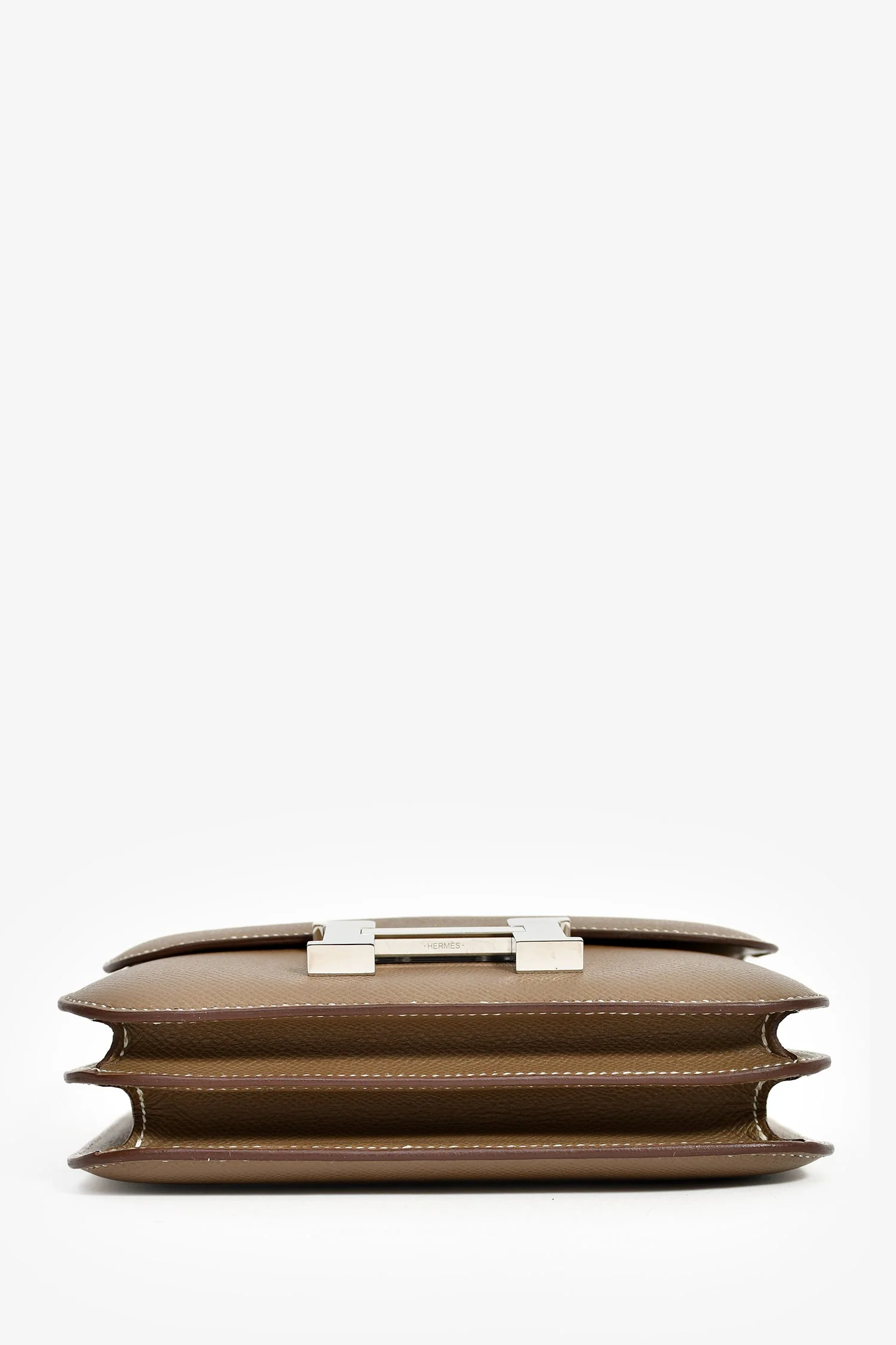 Hermès 2023 Etoupe Epsom Leather Mini Constance 18 - Image 5