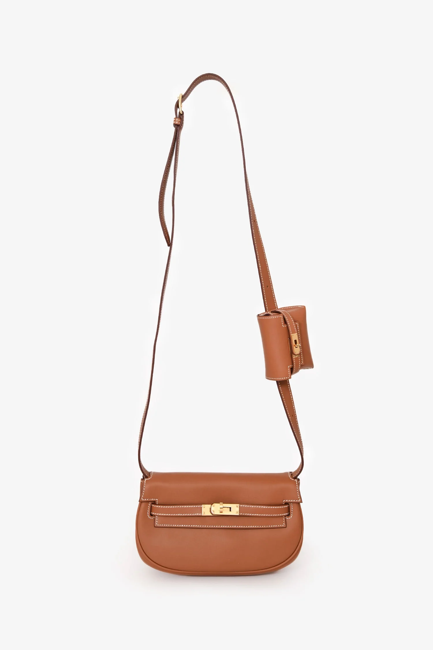 Hermès 2023 Gold Swift Leather Kelly Moove - Image 8