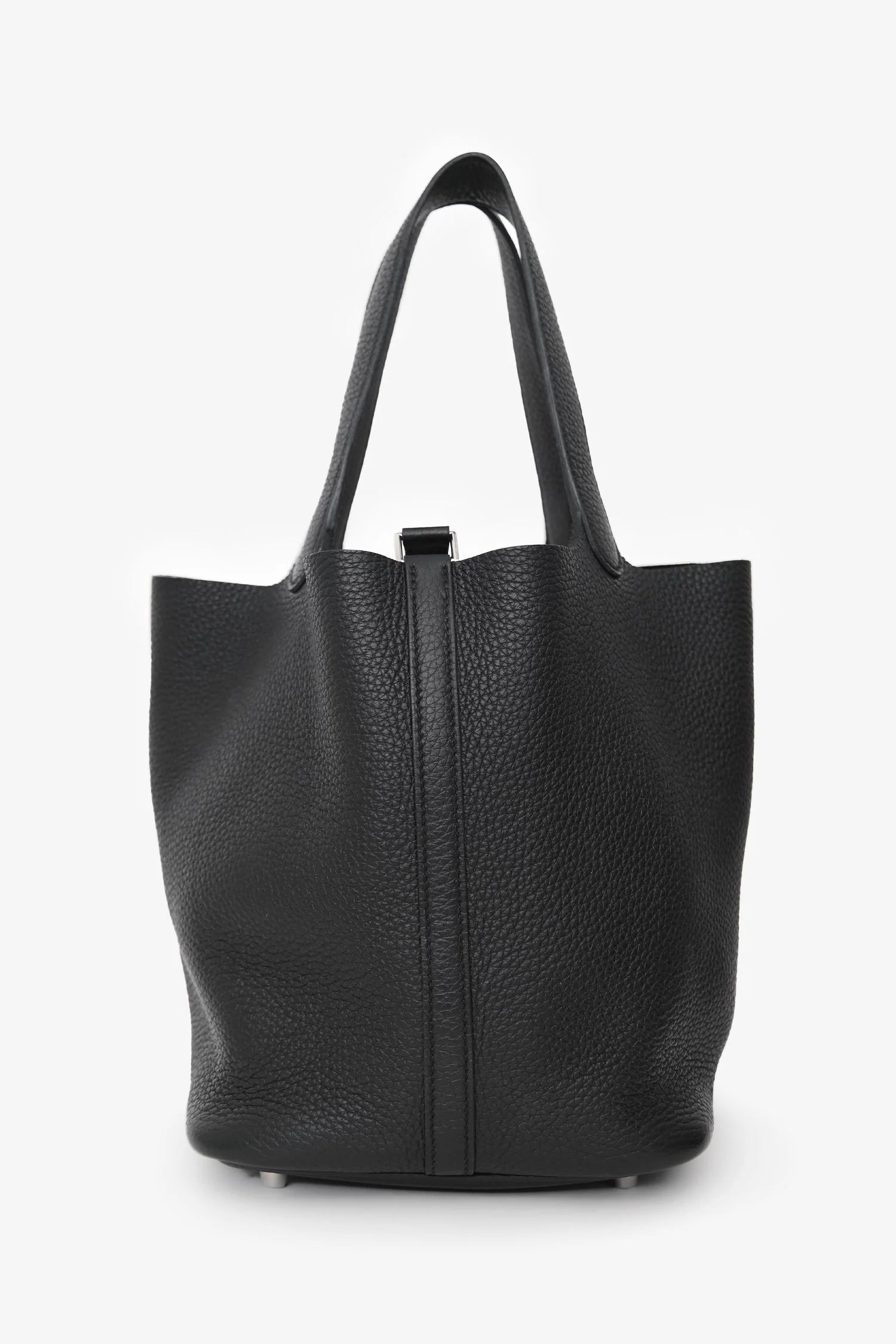 Hermès 2024 Black Clemence Picotin Lock 22 SHW - Image 2