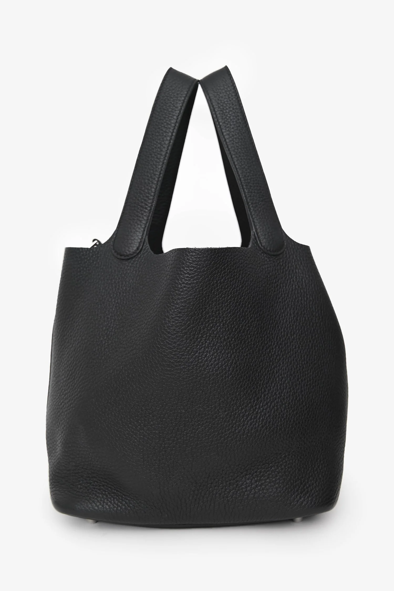 Hermès 2024 Black Clemence Picotin Lock 22 SHW - Image 4