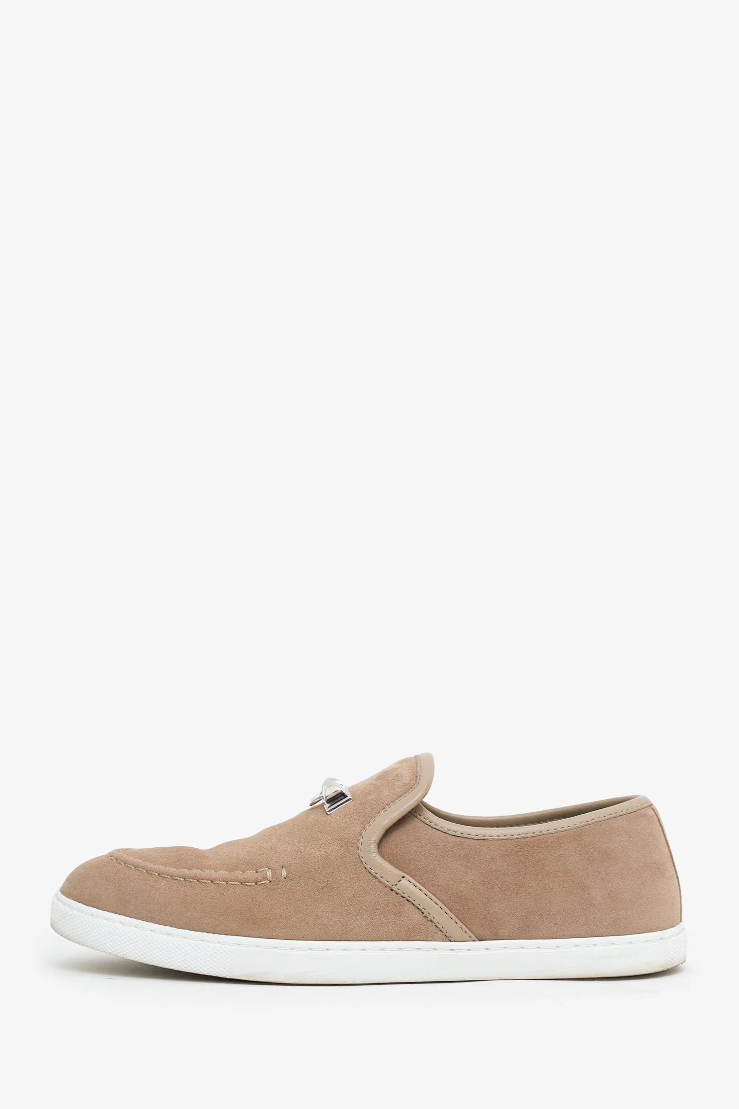 Hermès 2024 Brown Suede Jour Loafers Size 37 - Image 5