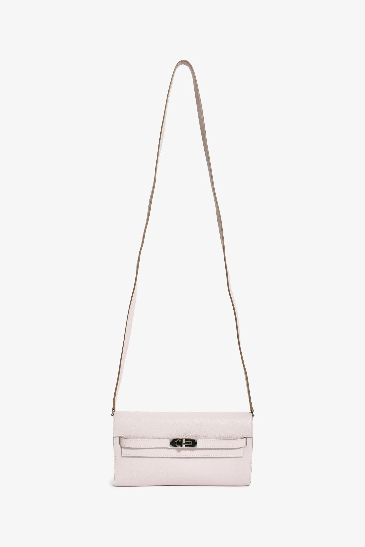 Hermès 2024 'Mauve Pale' Epsom Leather 'To Go' Crossbody - Image 7