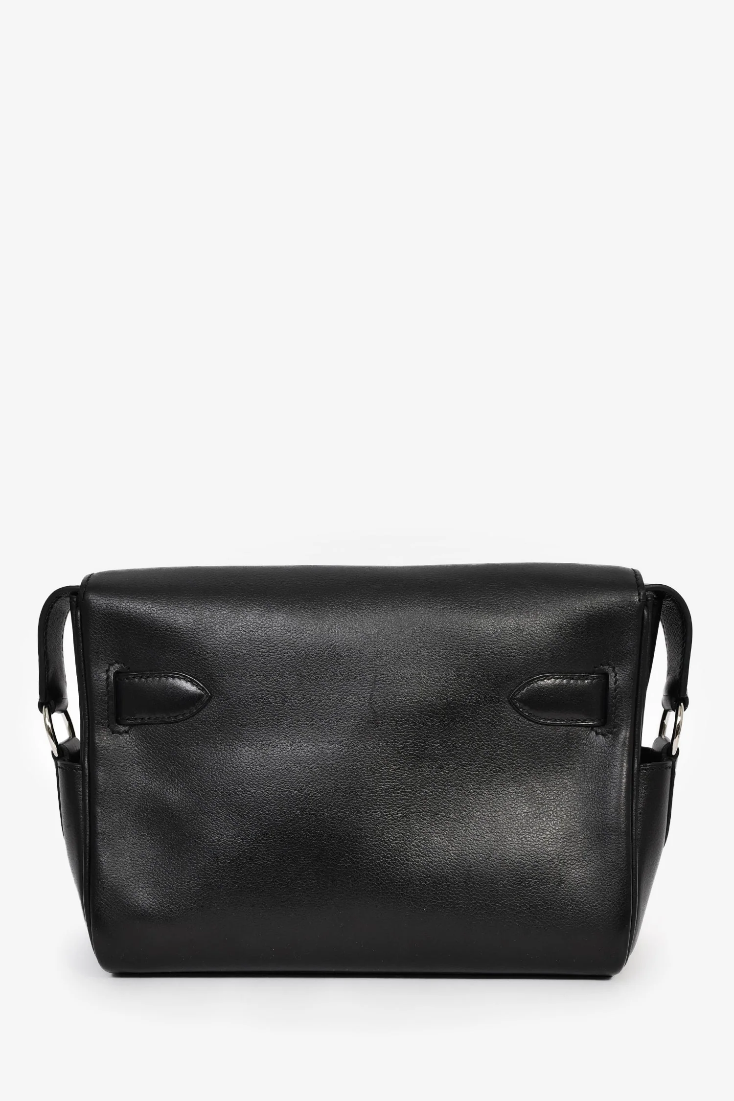 Hermès 2025 Black Leather Kelly PM Messenger Bag - Image 2