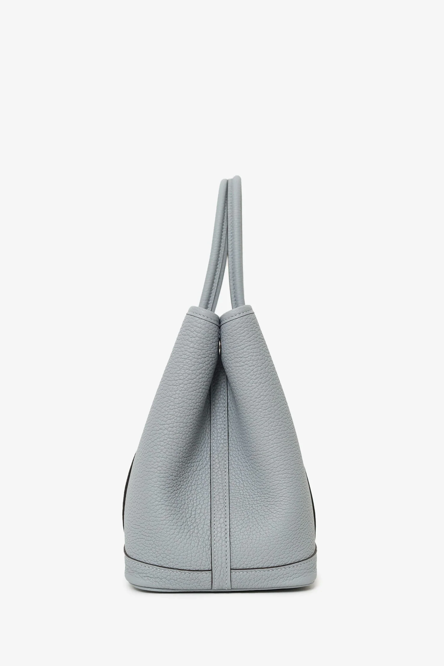 Hermes 2025 Gris Meyer Negonda Leather Garden Party 30 - Image 3