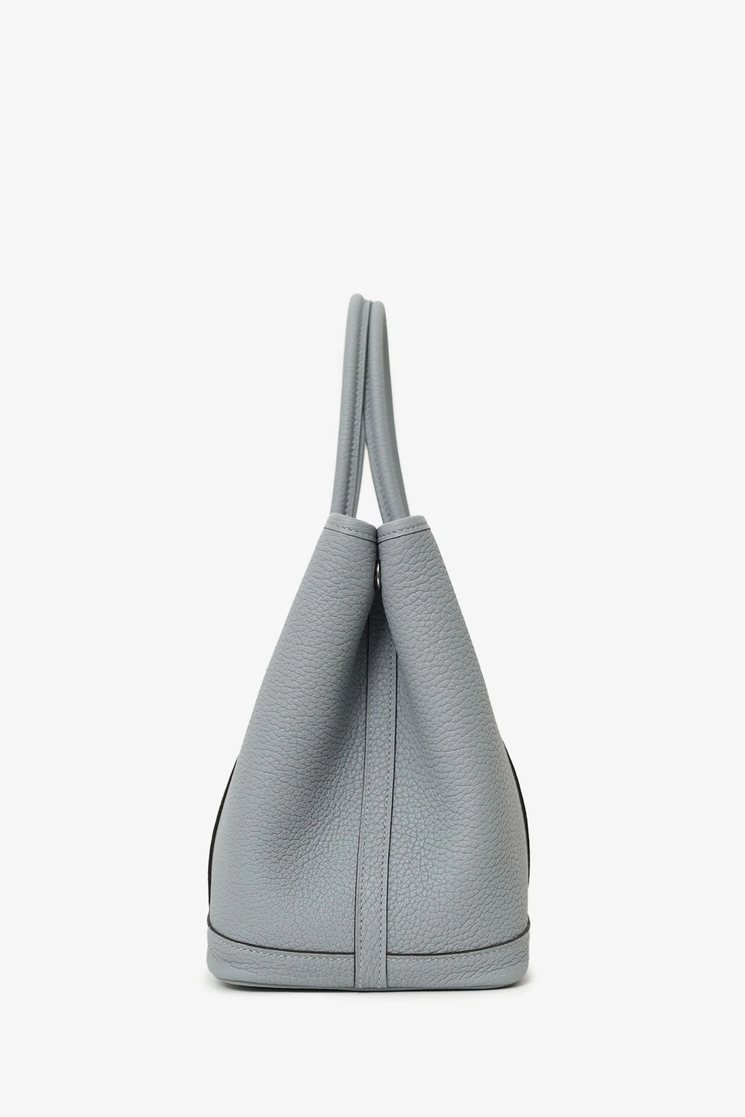 Hermes 2025 Gris Meyer Negonda Leather Garden Party 30 - Image 4