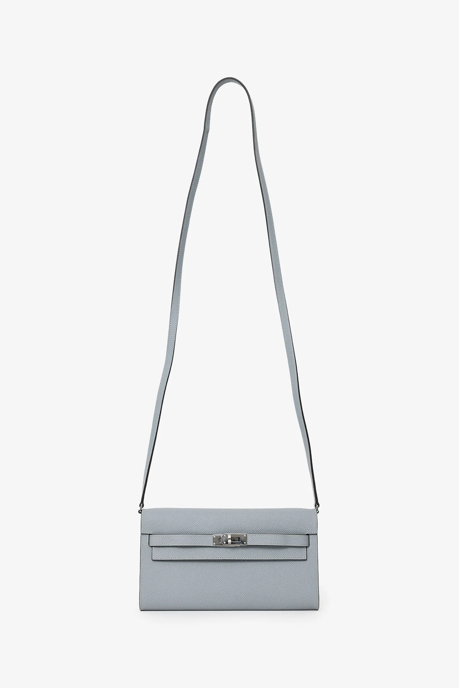 Hermès 2025 Gris Pantin Epsom Leather Kelly To Go - Image 6