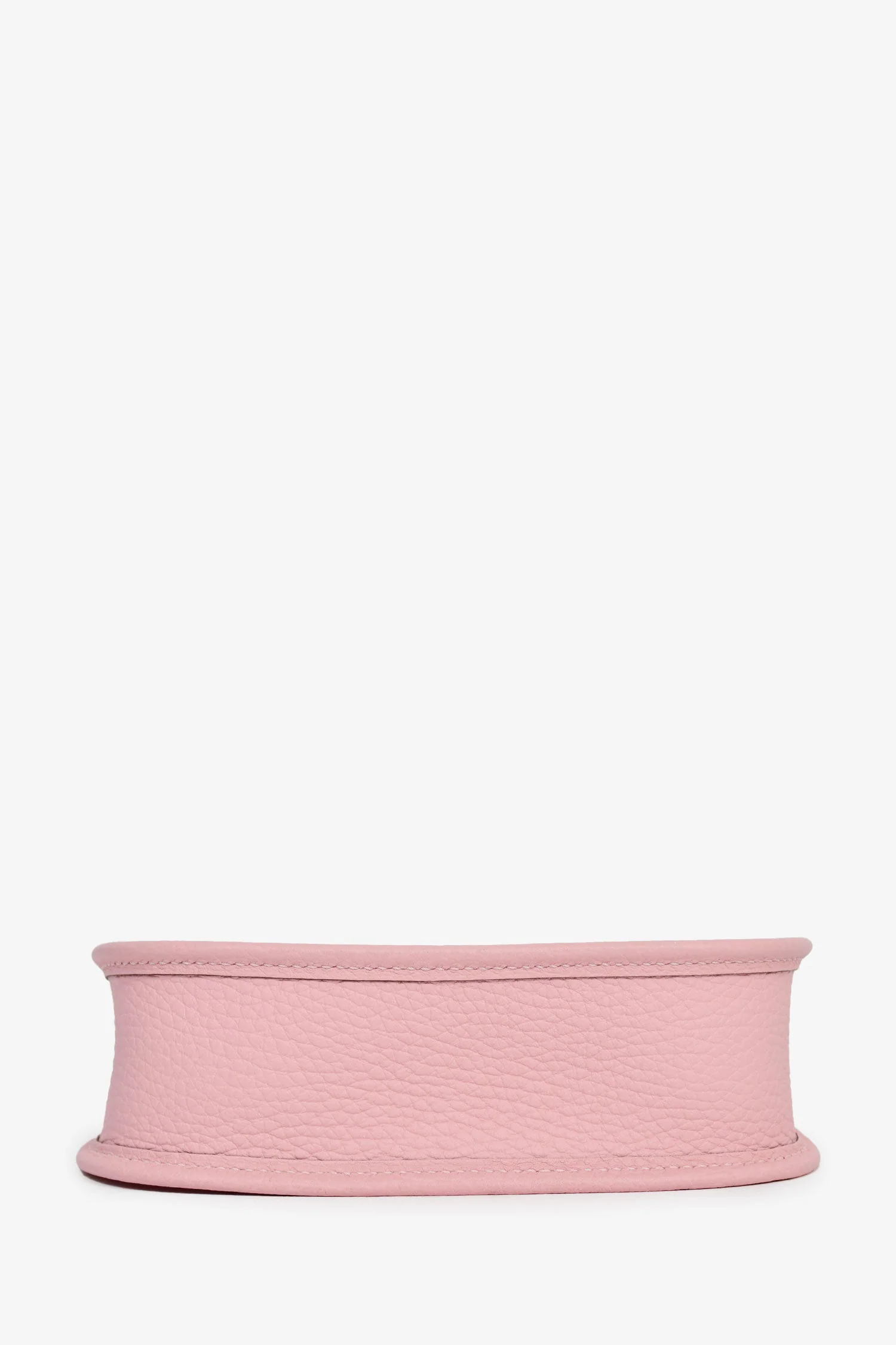 Hermès 2025 Rose Sakura Clemence Leather Evelyne TPM Crossbody - Image 5