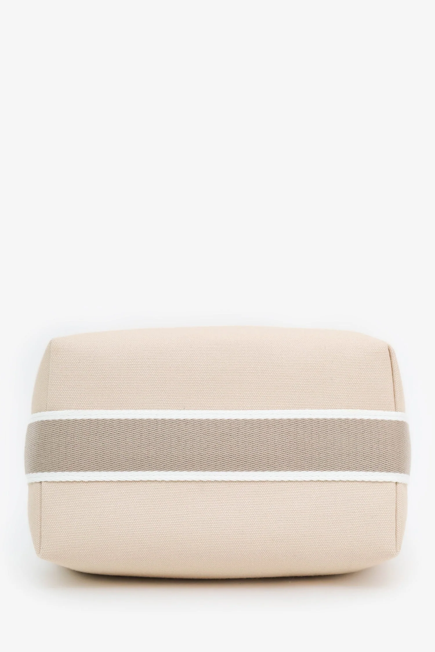 Hermès Beige Canvas Small Bride-a-Brac Case - Image 5