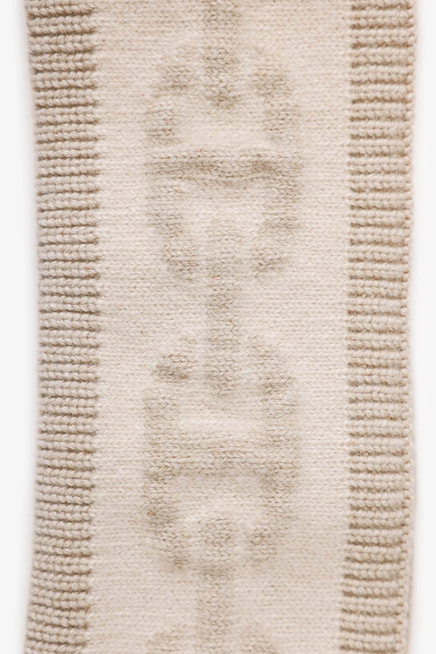 Hermès Beige Cashmere Chaine d'Ancre Knitted Headband Size Medium - Image 3