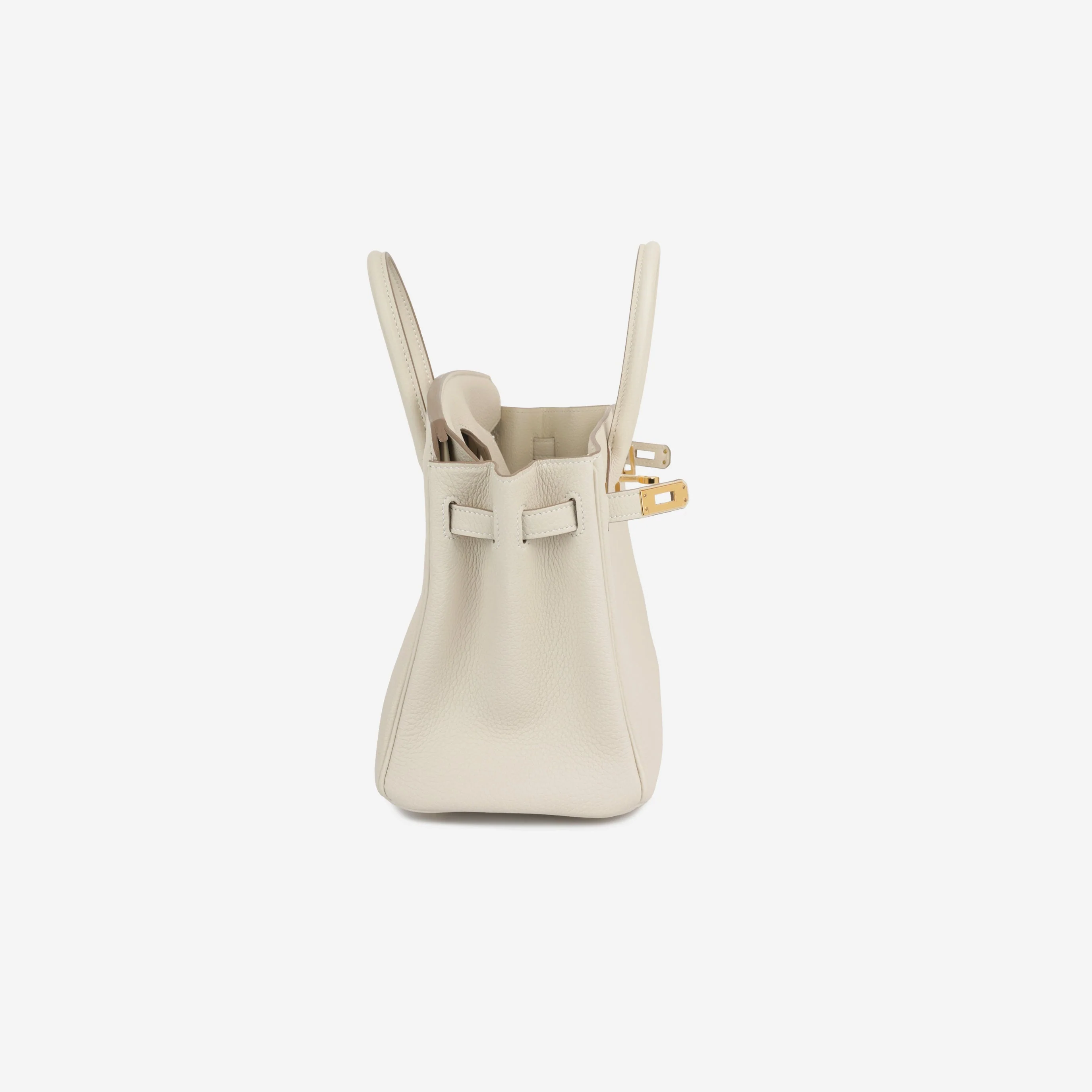 Hermès Birkin 25 - Craie Togo | Gold Hardware - Image 3