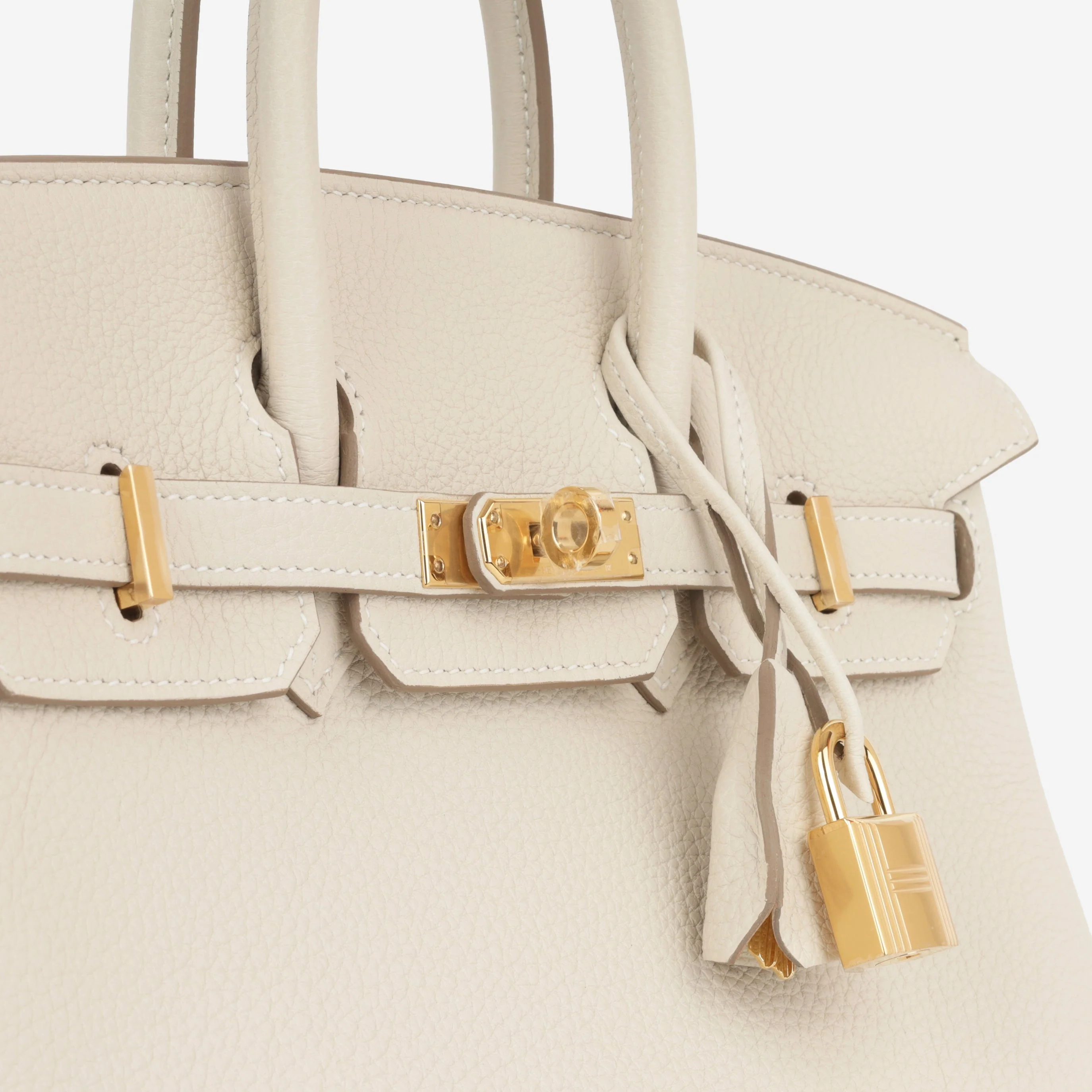 Hermès Birkin 25 - Craie Togo | Gold Hardware - Image 7