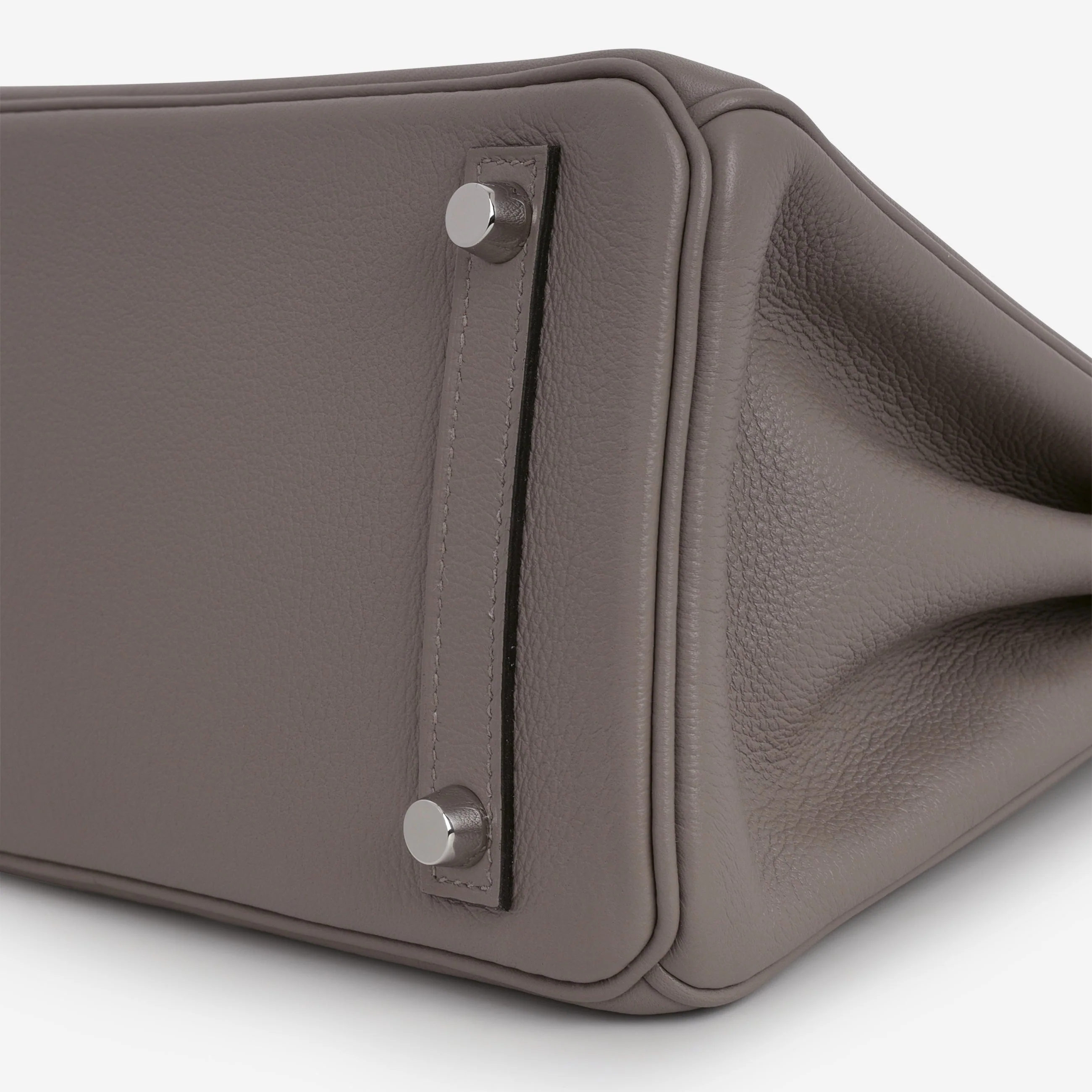 Hermès Birkin 25 - Gris Asphalte Novillo | Palladium Hardware - Image 10