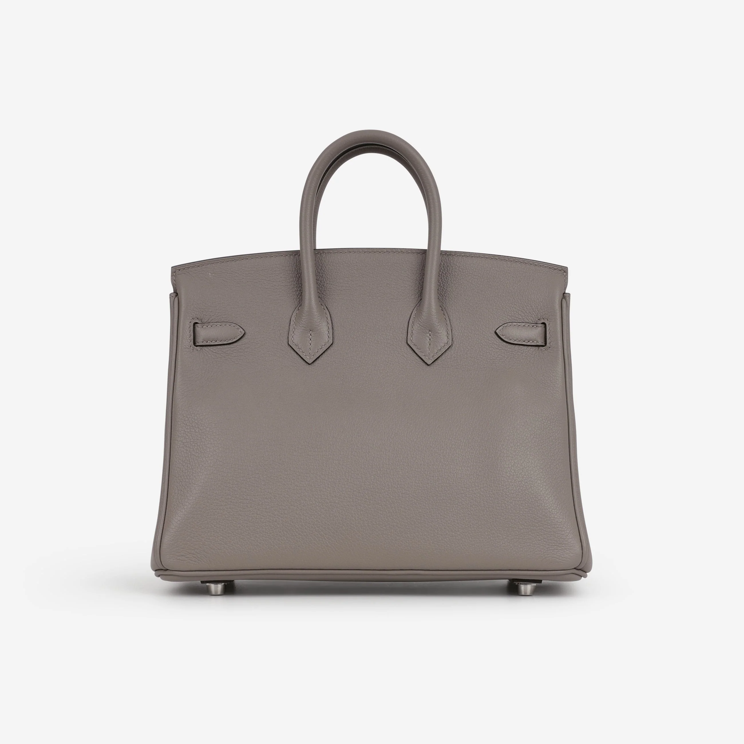Hermès Birkin 25 - Gris Asphalte Novillo | Palladium Hardware - Image 4