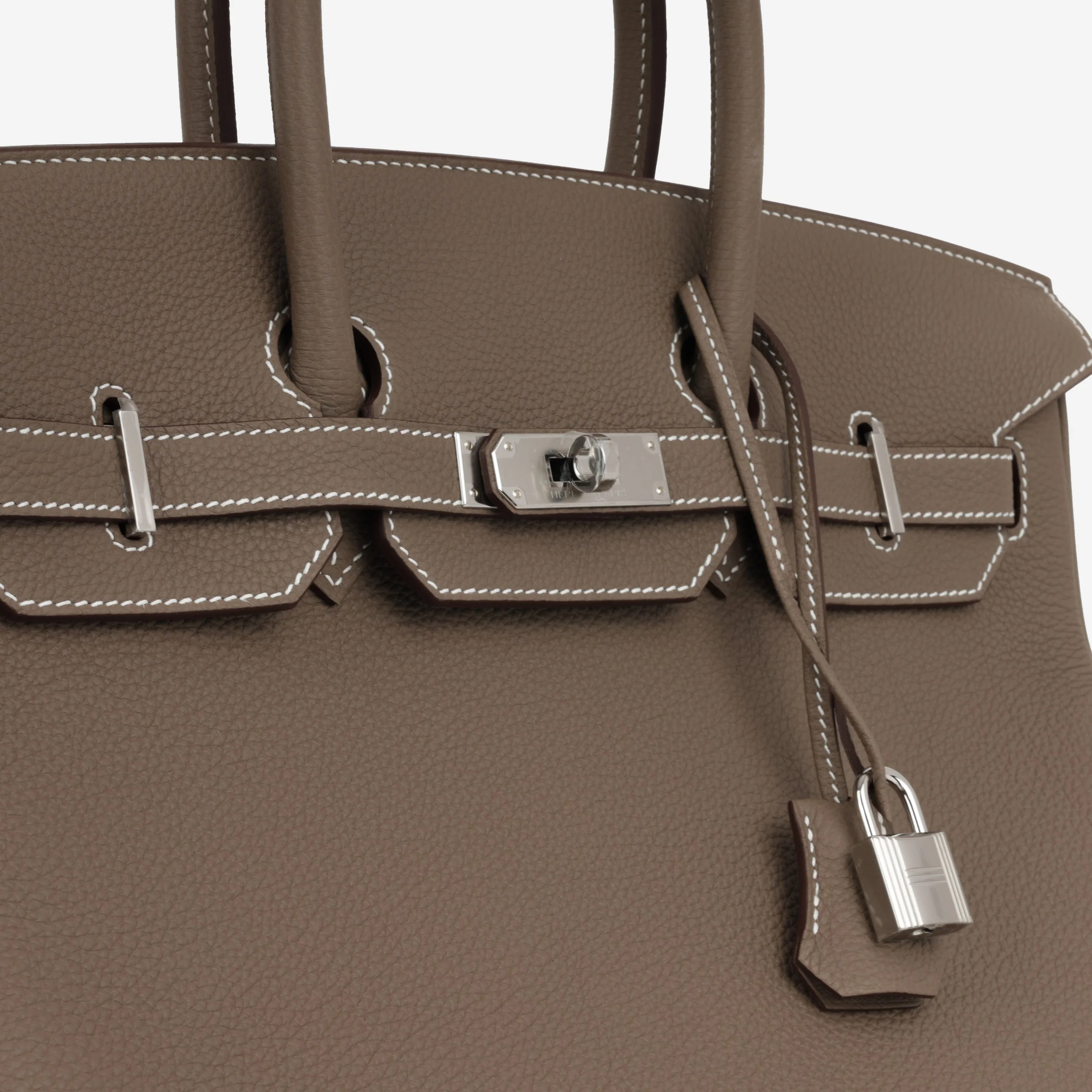 Hermès Birkin 35 - Etoupe Togo | Palladium Hardware - Image 3