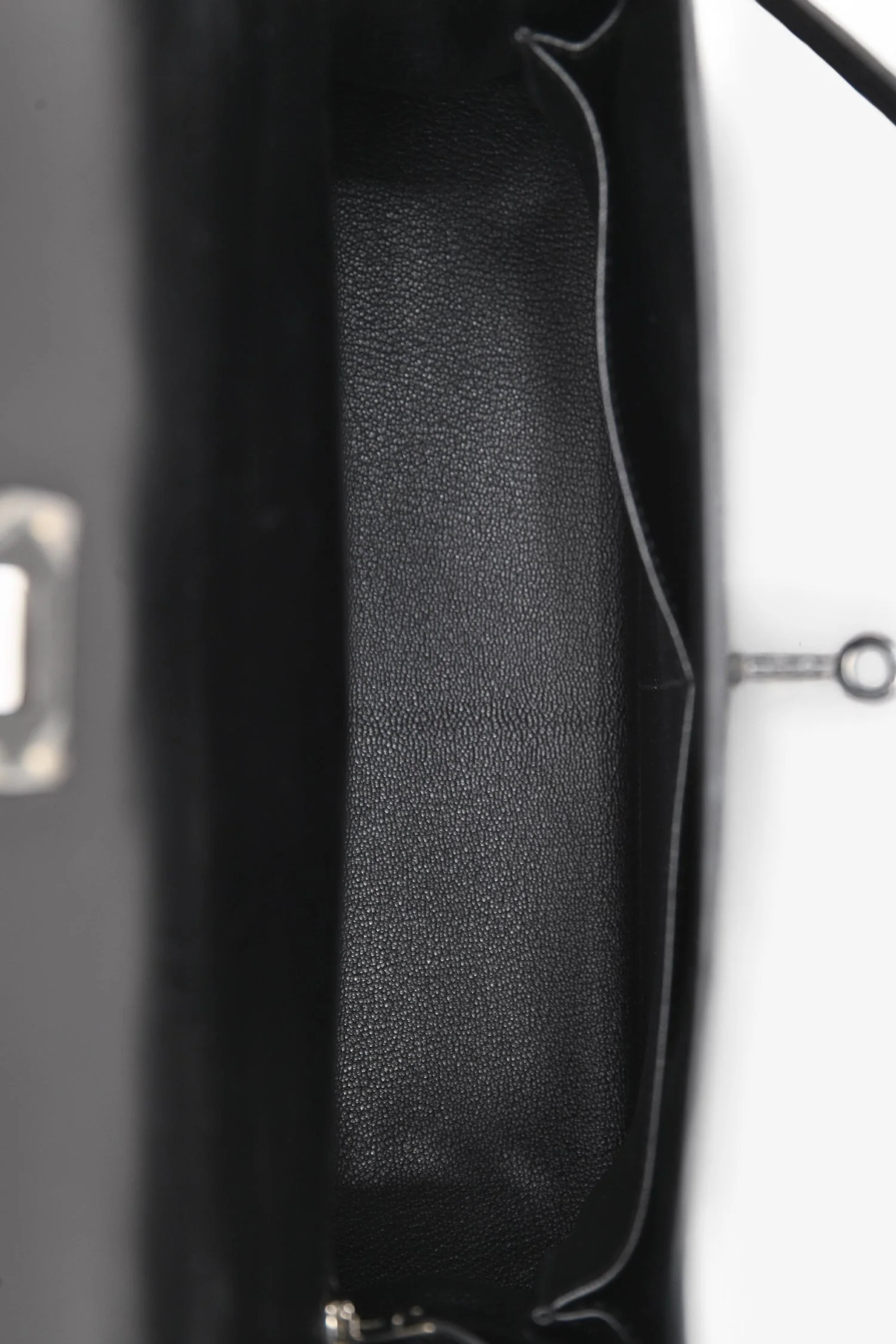 Hermès Black Box Leather So Black Kelly 32 - Image 6