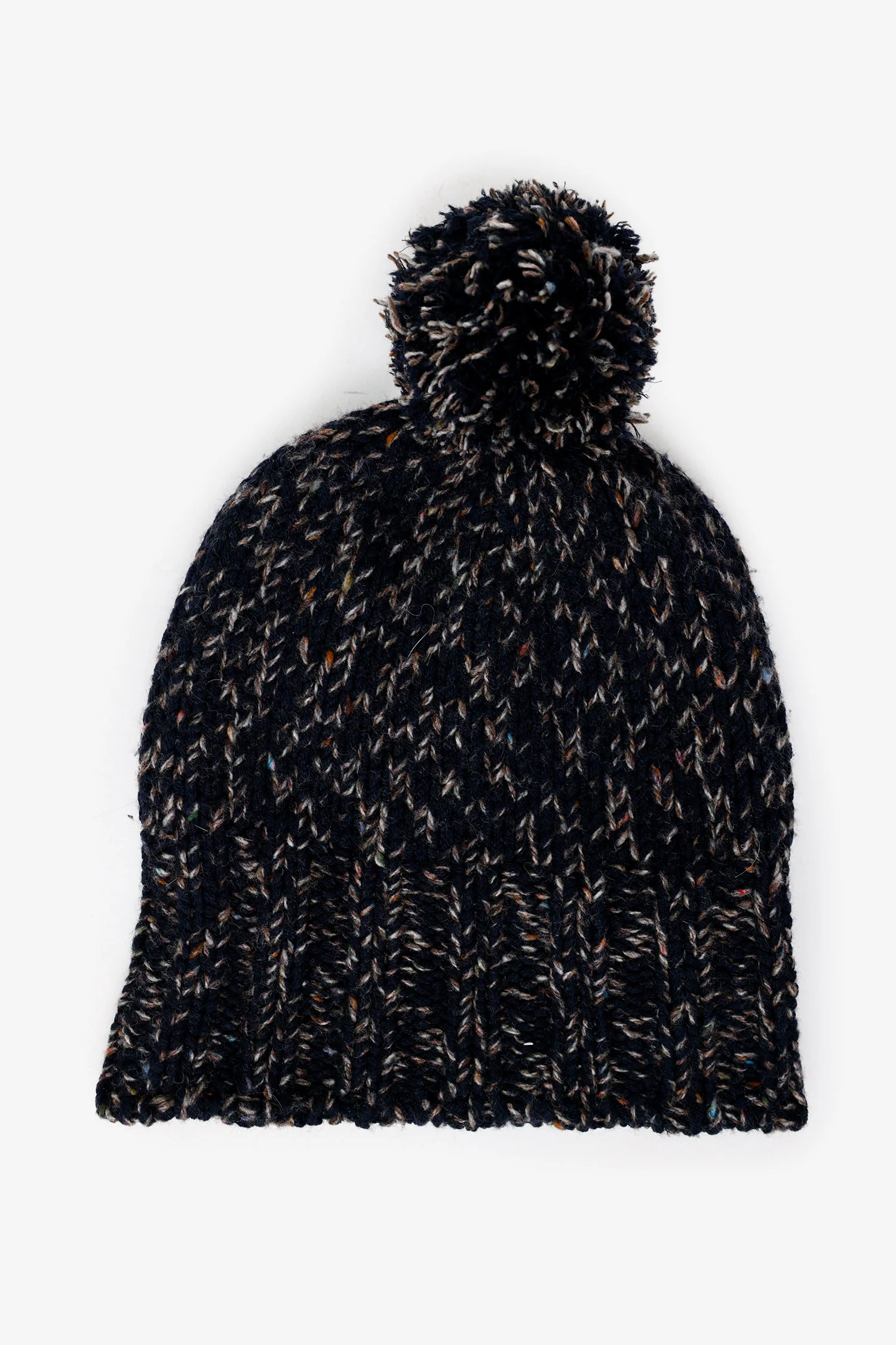 Hermès Black/Brown Cashmere Beanie - Image 2