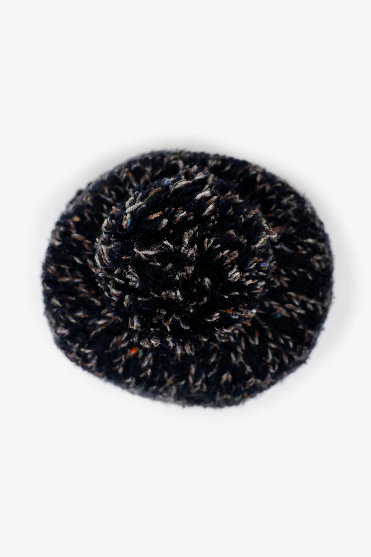 Hermès Black/Brown Cashmere Beanie - Image 3