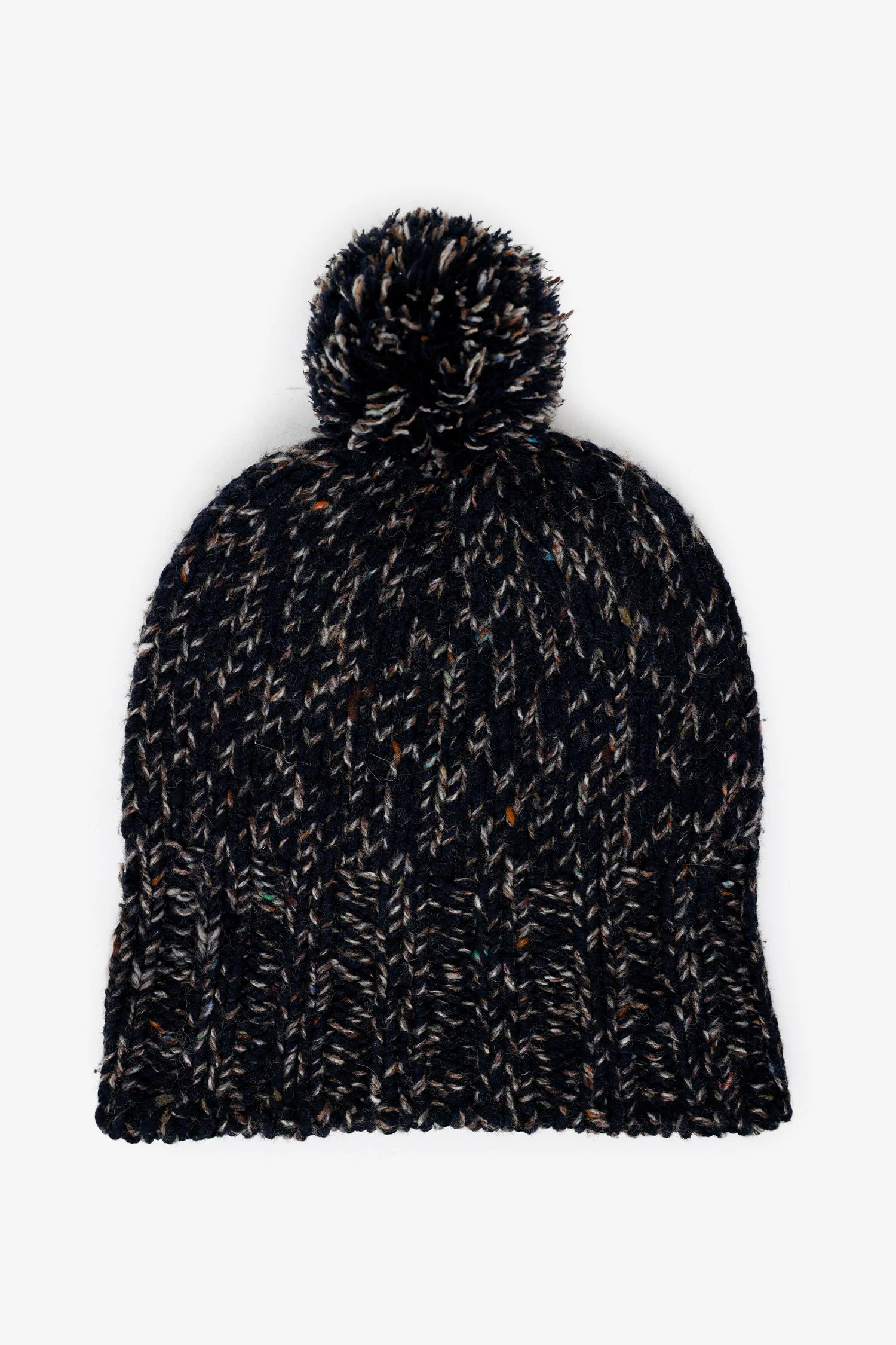 Hermès Black/Brown Cashmere Beanie - Image 4