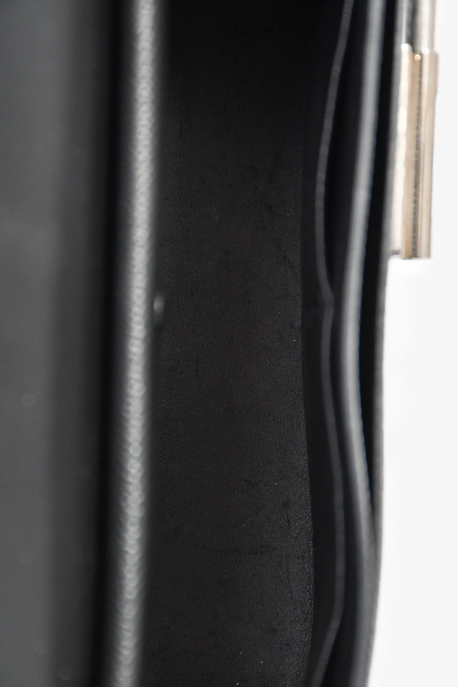Hermes Black Epsom Leather Verrou 23 Shoulder Bag - Image 6