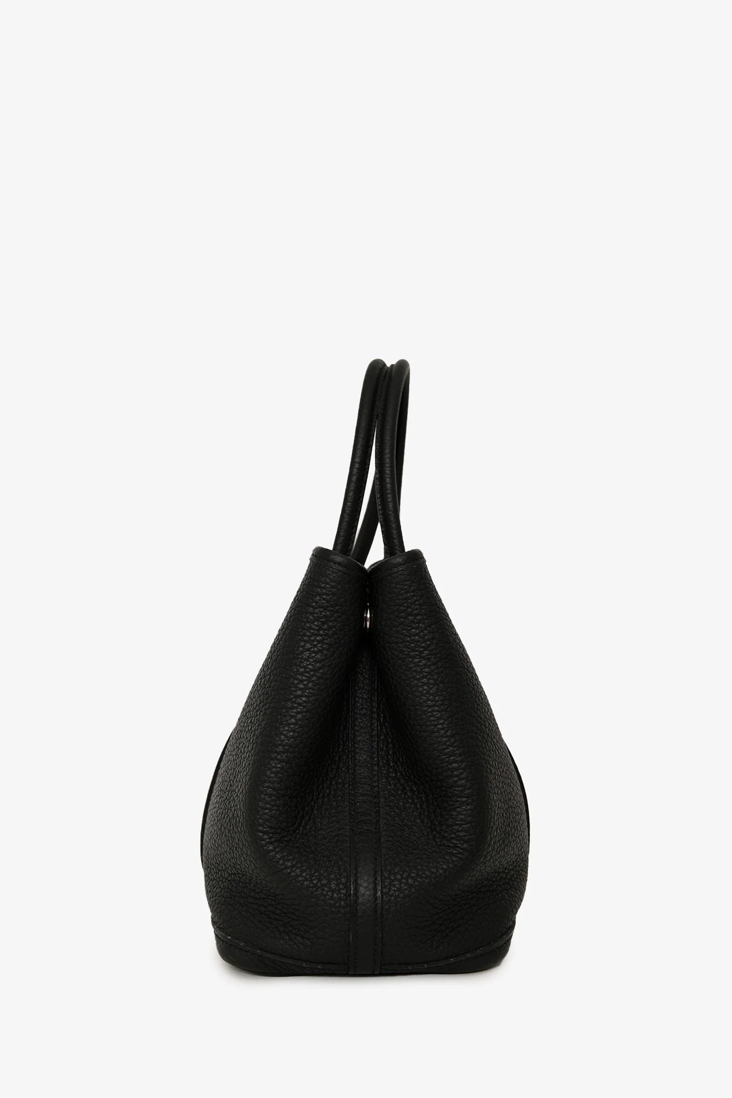 Hermès Black Negonda Leather Garden Party 30 - Image 3