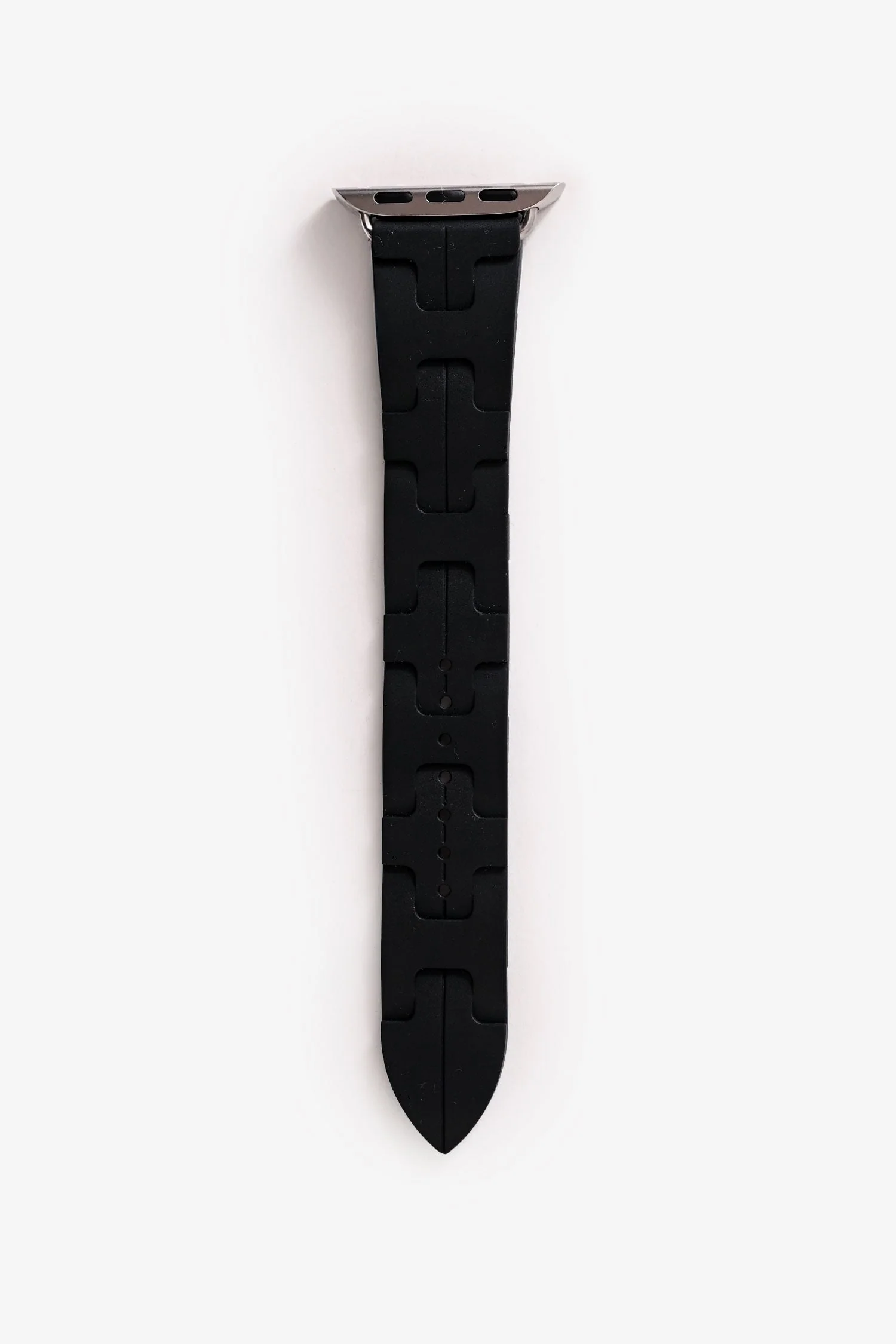 Hermès Black Rubber Deployment Buckle Kilim Single Tour 40mm - Image 5