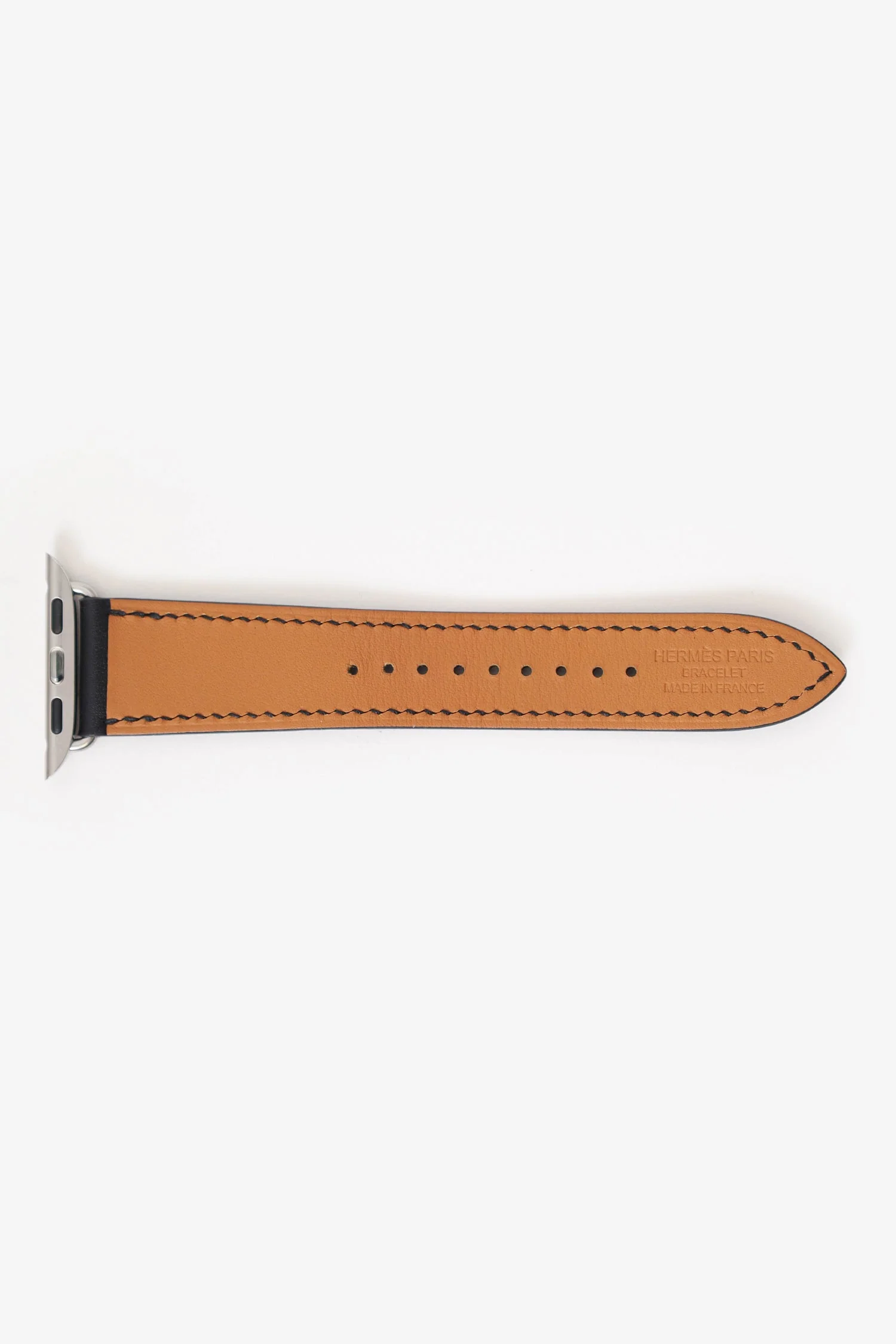 Hermès Black Swift Apple Watch Strap - Image 5