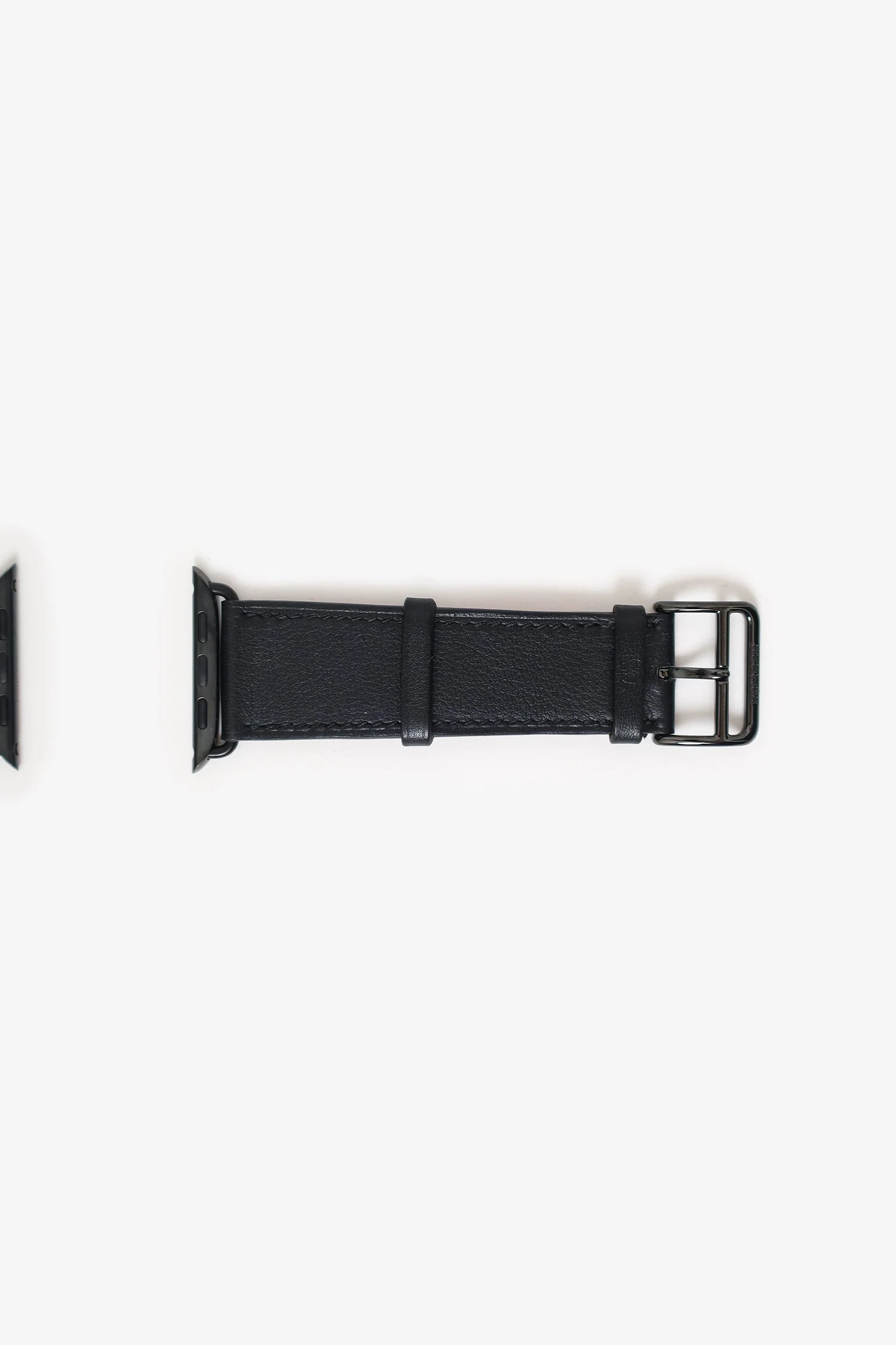 Hermès Black Swift Apple Watch Strap Size 44mm - Image 2