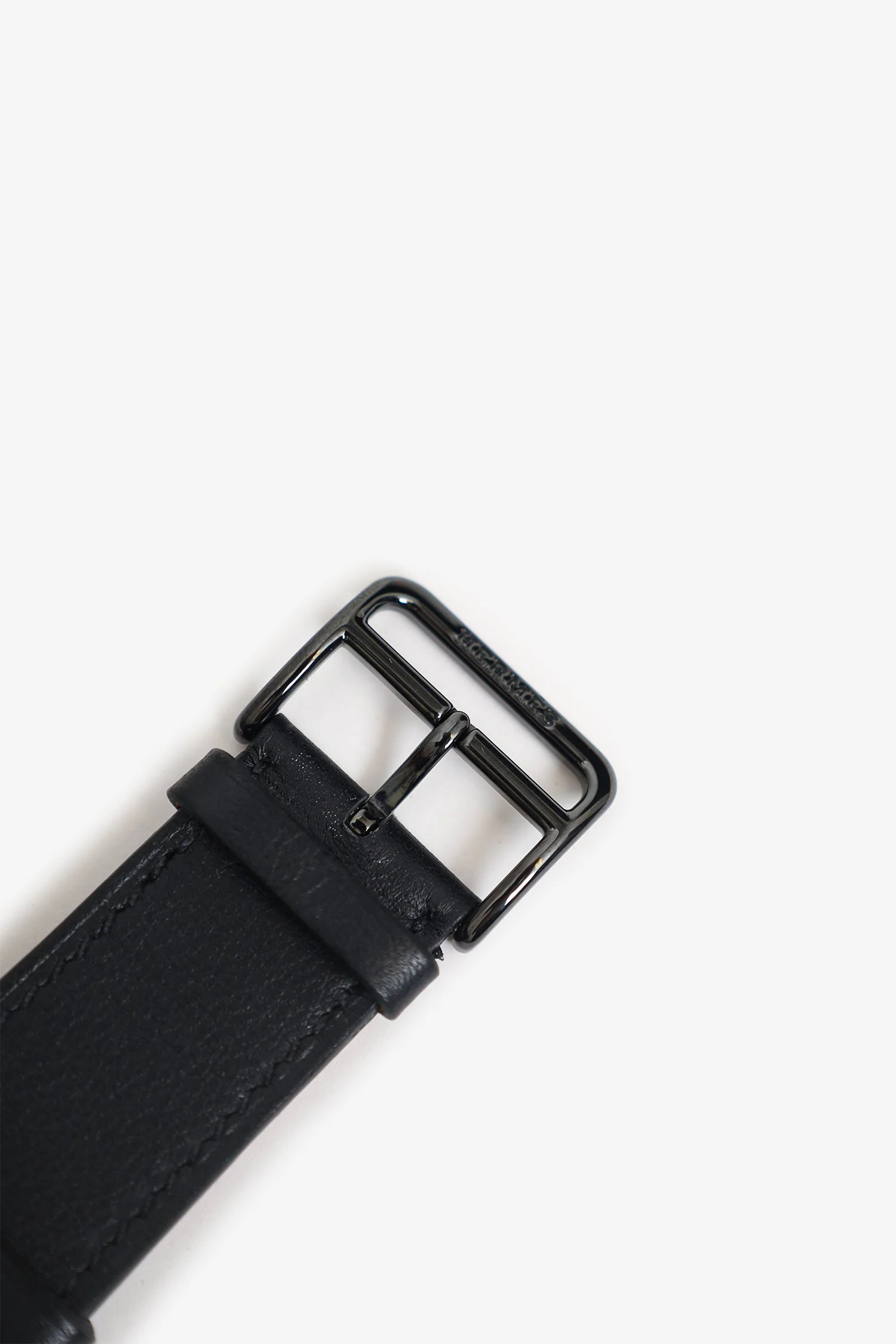 Hermès Black Swift Apple Watch Strap Size 44mm - Image 3