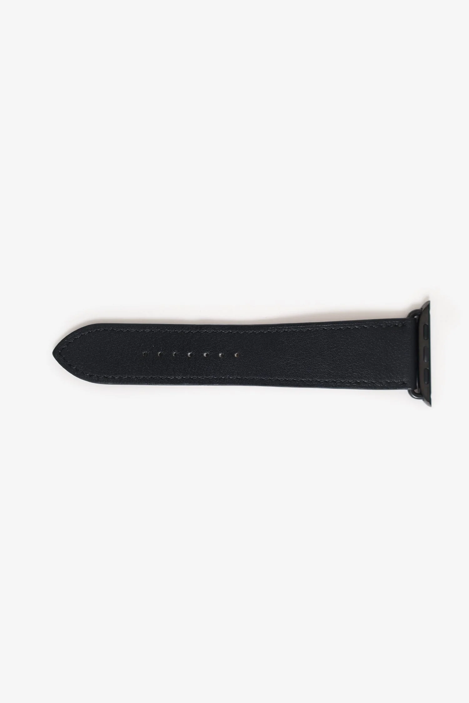 Hermès Black Swift Apple Watch Strap Size 44mm - Image 4