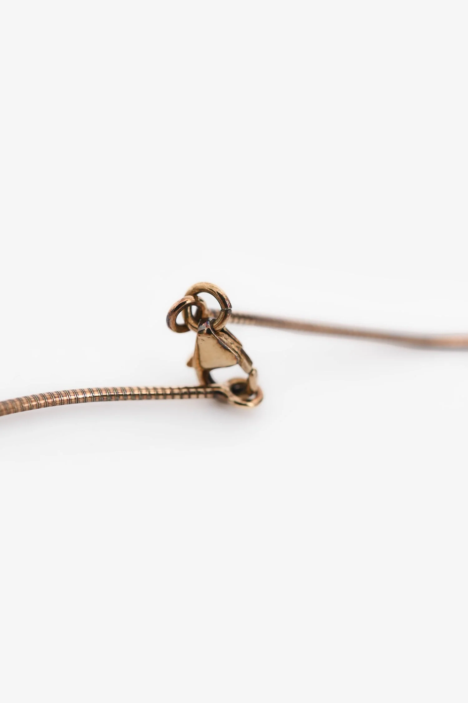 Hermès Blue/Gold Cage d'H Pendant Necklace - Image 3