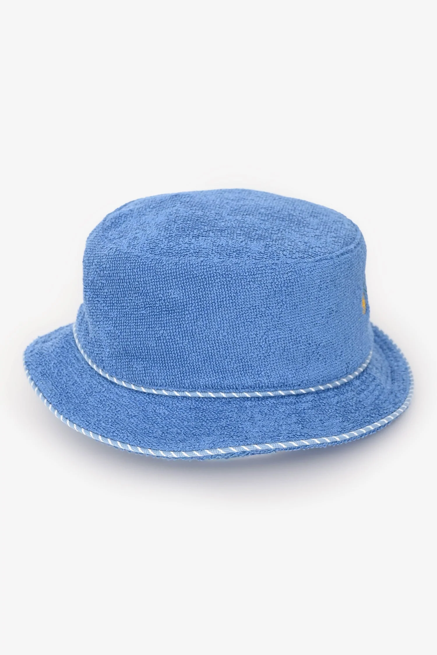 Hermès Blue Les Cabanes Bucket Hat Size 52 - Image 3