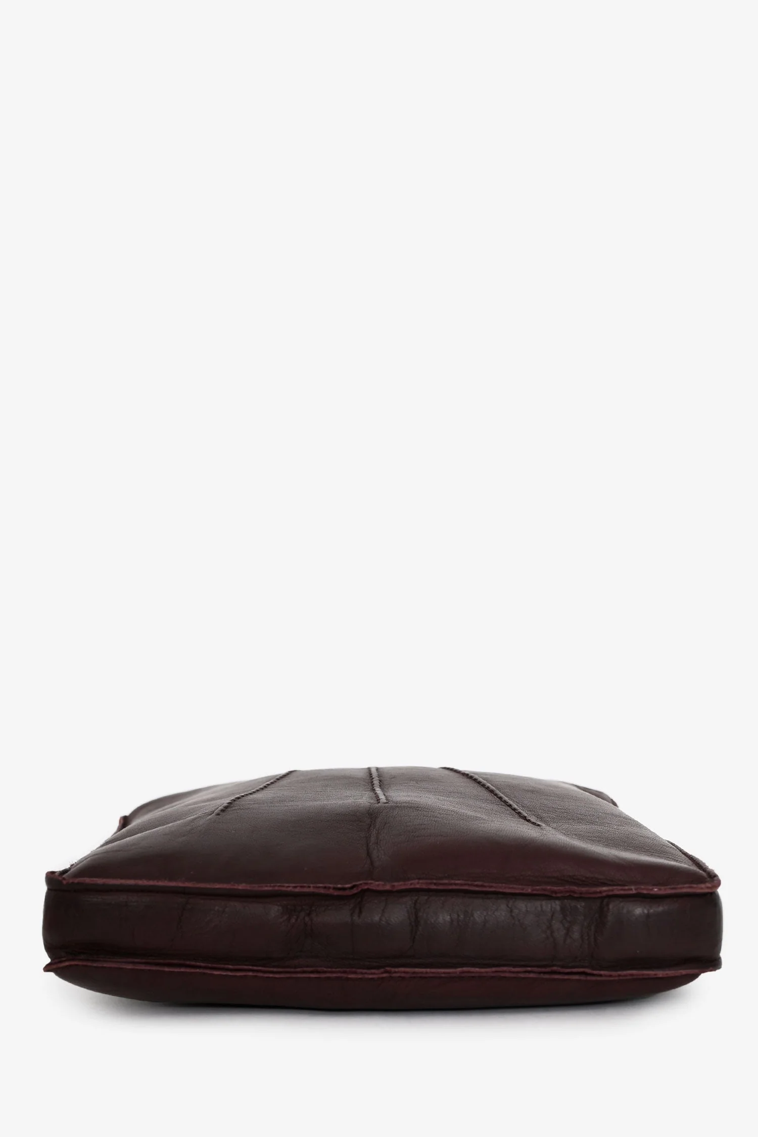 Hermès Burgundy Leather Toudou Shoulder Bag - Image 5