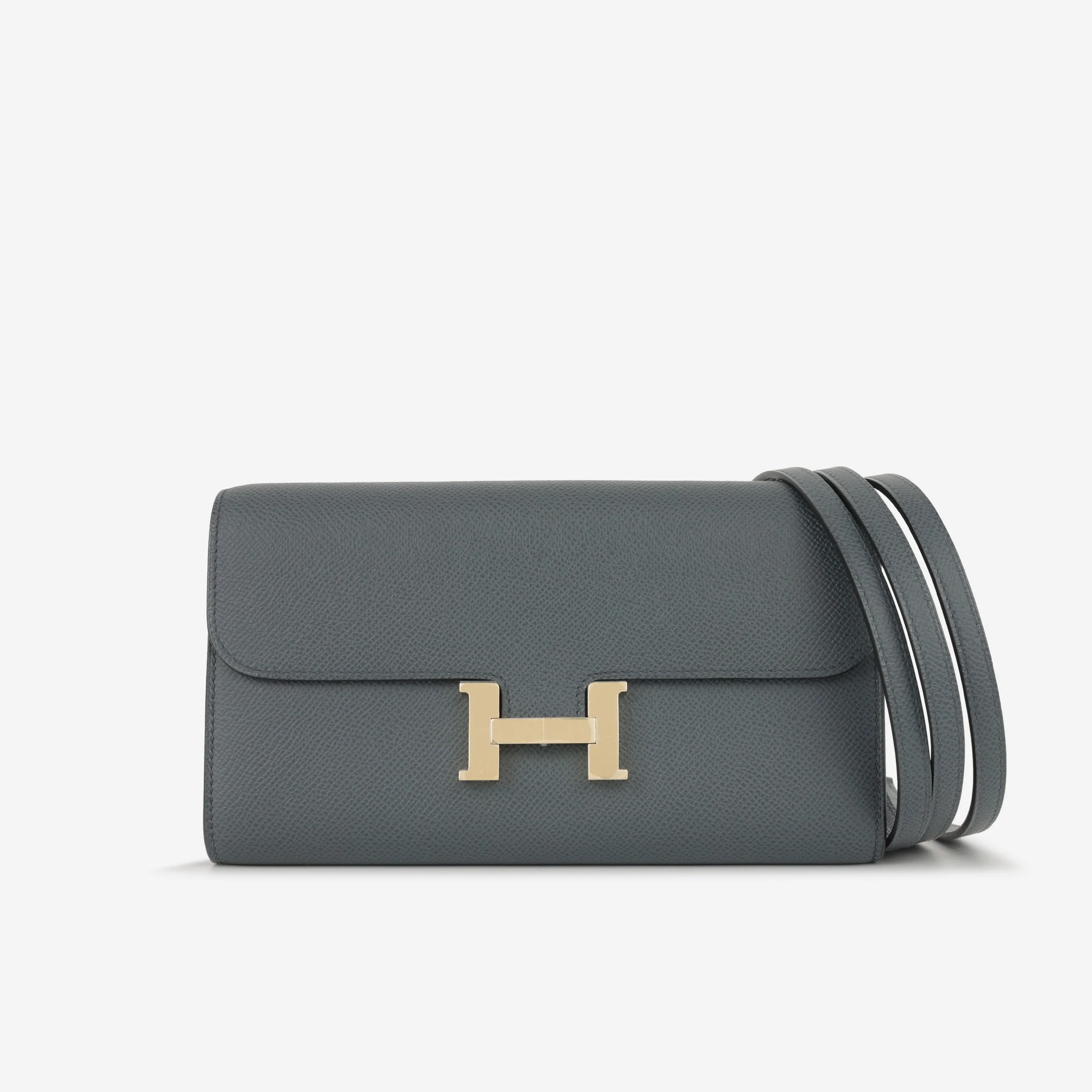 Hermès Constance To Go Cavale - Gris Misty Epsom | Permabrass Hardware - Image 9