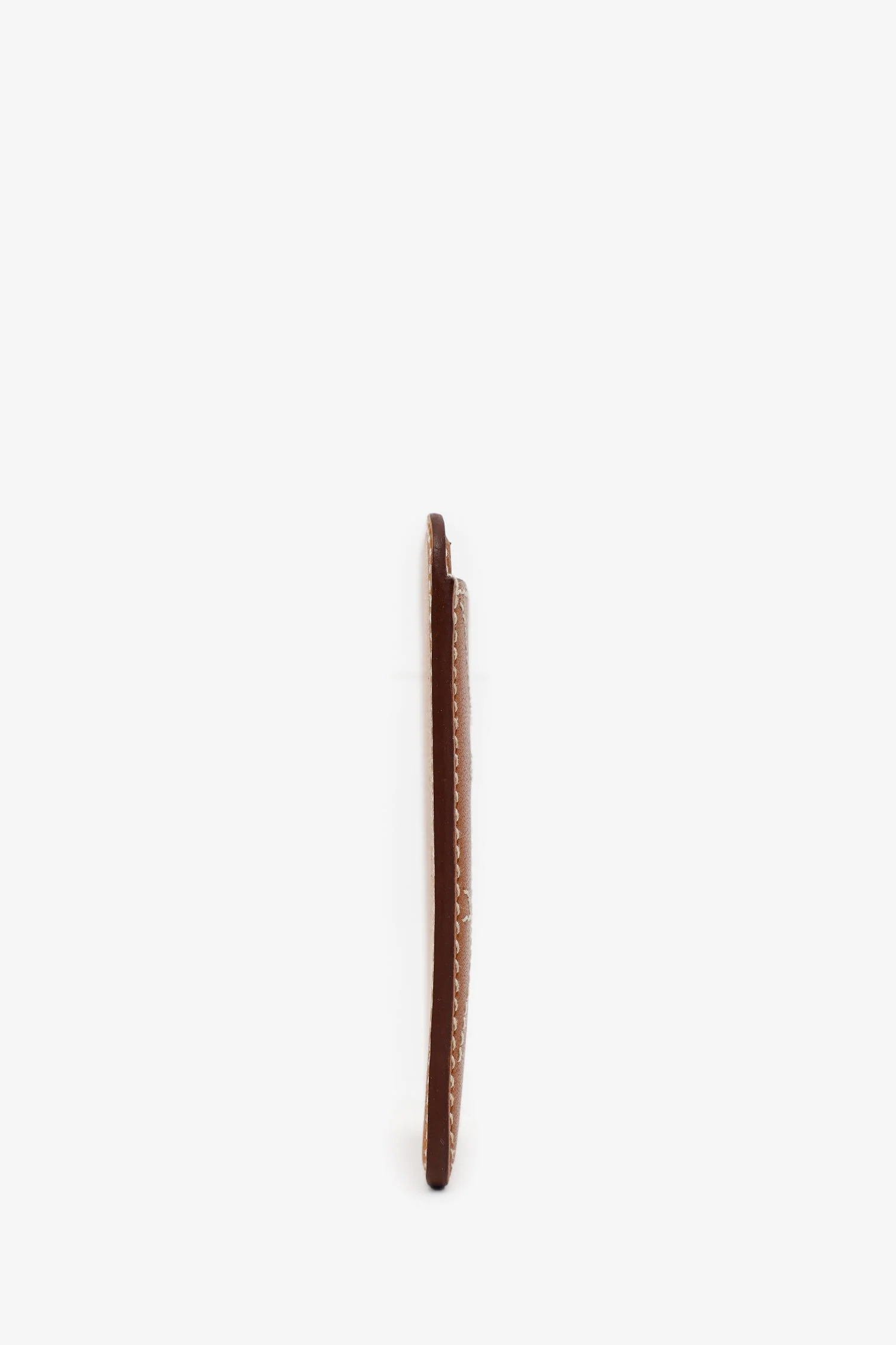 Hermès Gold Leather "Horse" MagSafe Card Holder - Image 3