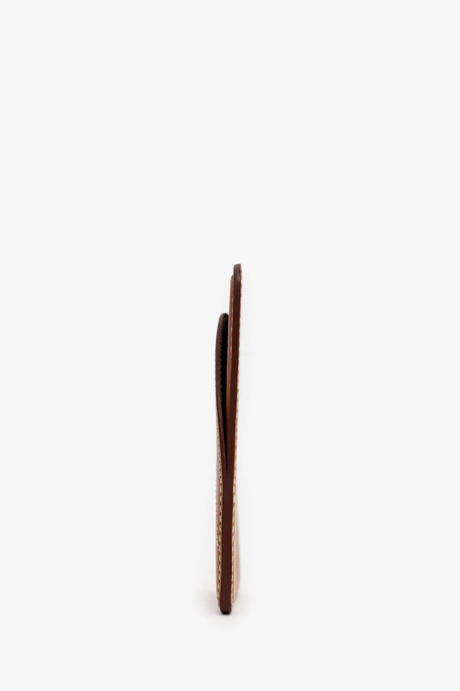 Hermès Gold Leather "Horse" MagSafe Card Holder - Image 4