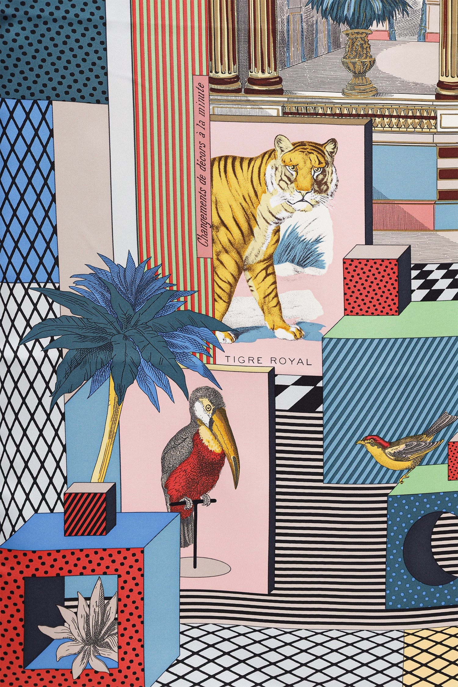 Hermès Grand Théâtre Nouveau Silk Shawl - Image 6
