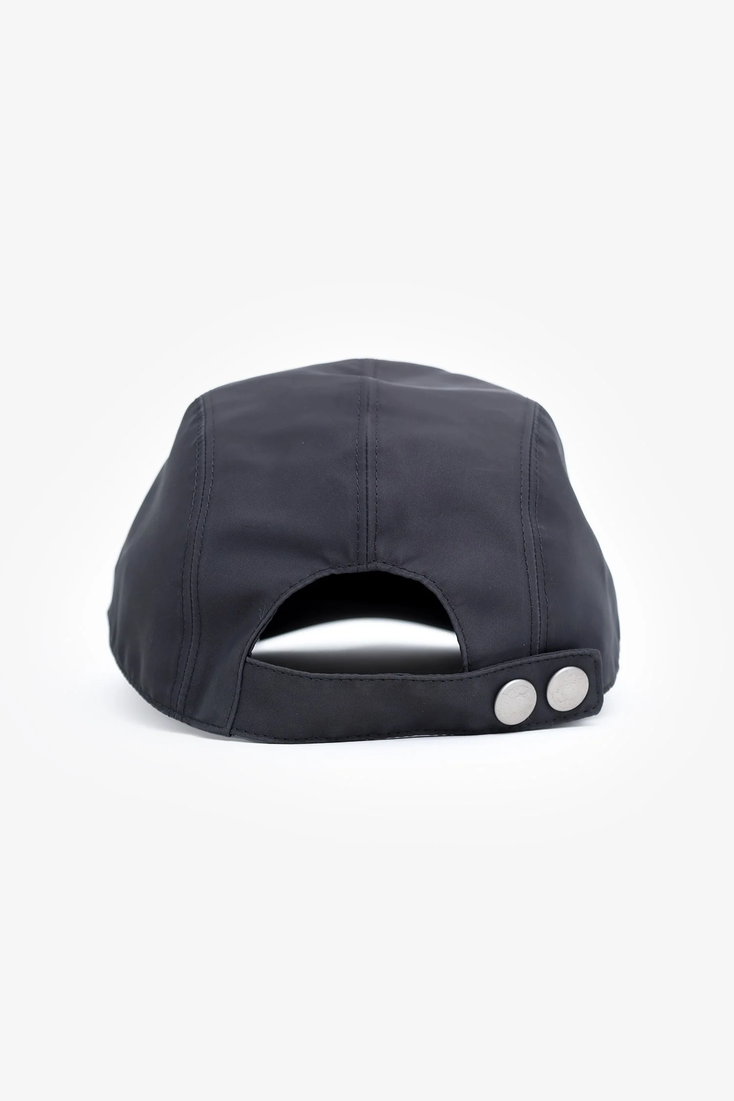Hermès Grey Nylon H Embroidered Cap Size 59 - Image 4