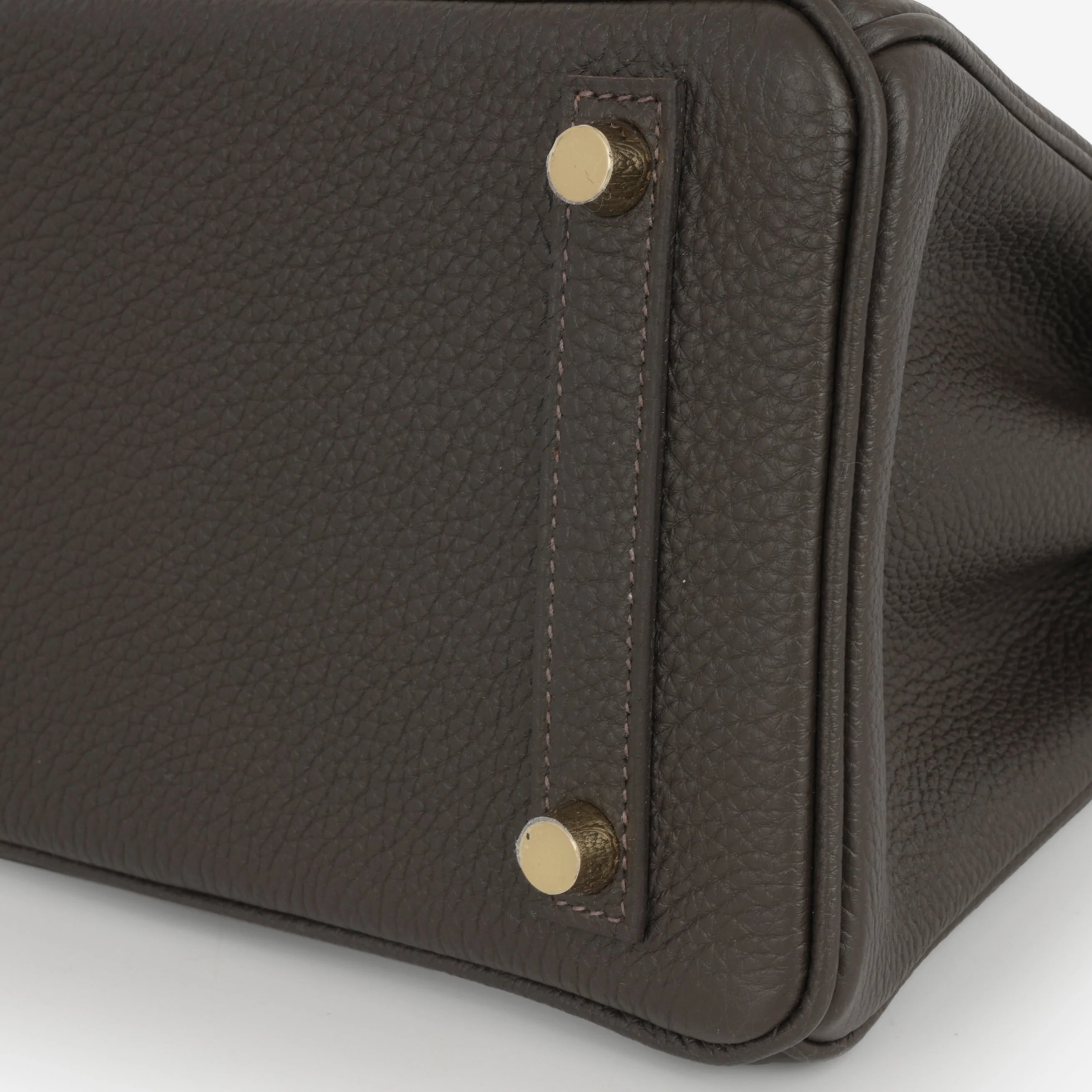 Hermès Birkin 25 - Bai Brun Togo | Permabrass Hardware - Image 6