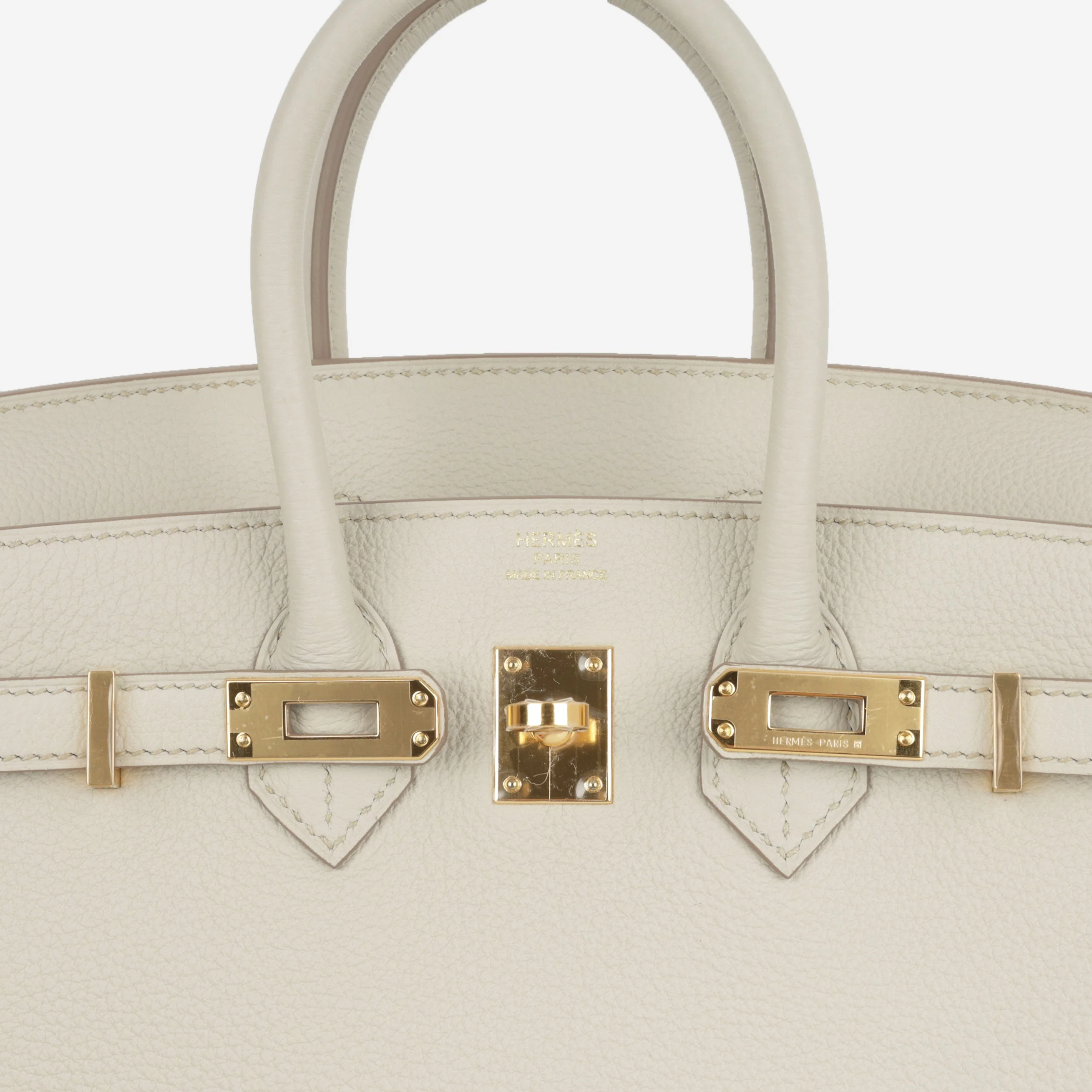 Hermès Hermès Birkin 25 - Beton Togo | Gold Hardware - Image 8