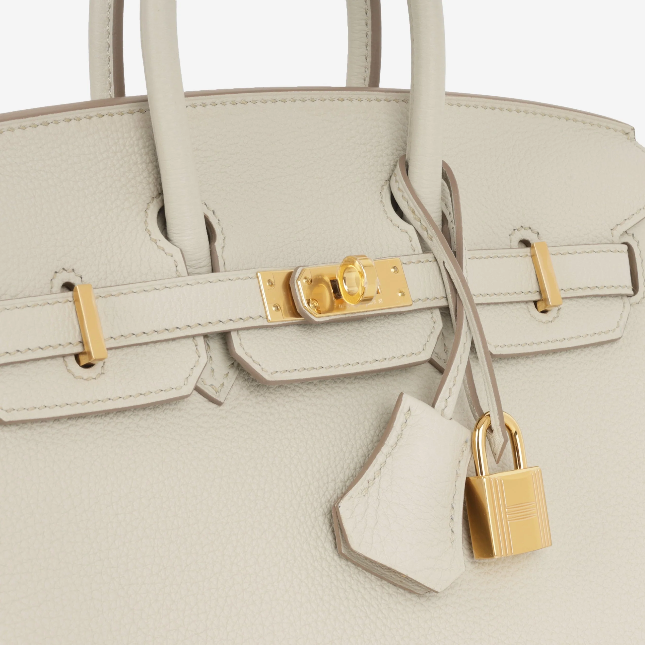 Hermès Hermès Birkin 25 - Beton Togo | Gold Hardware - Image 9