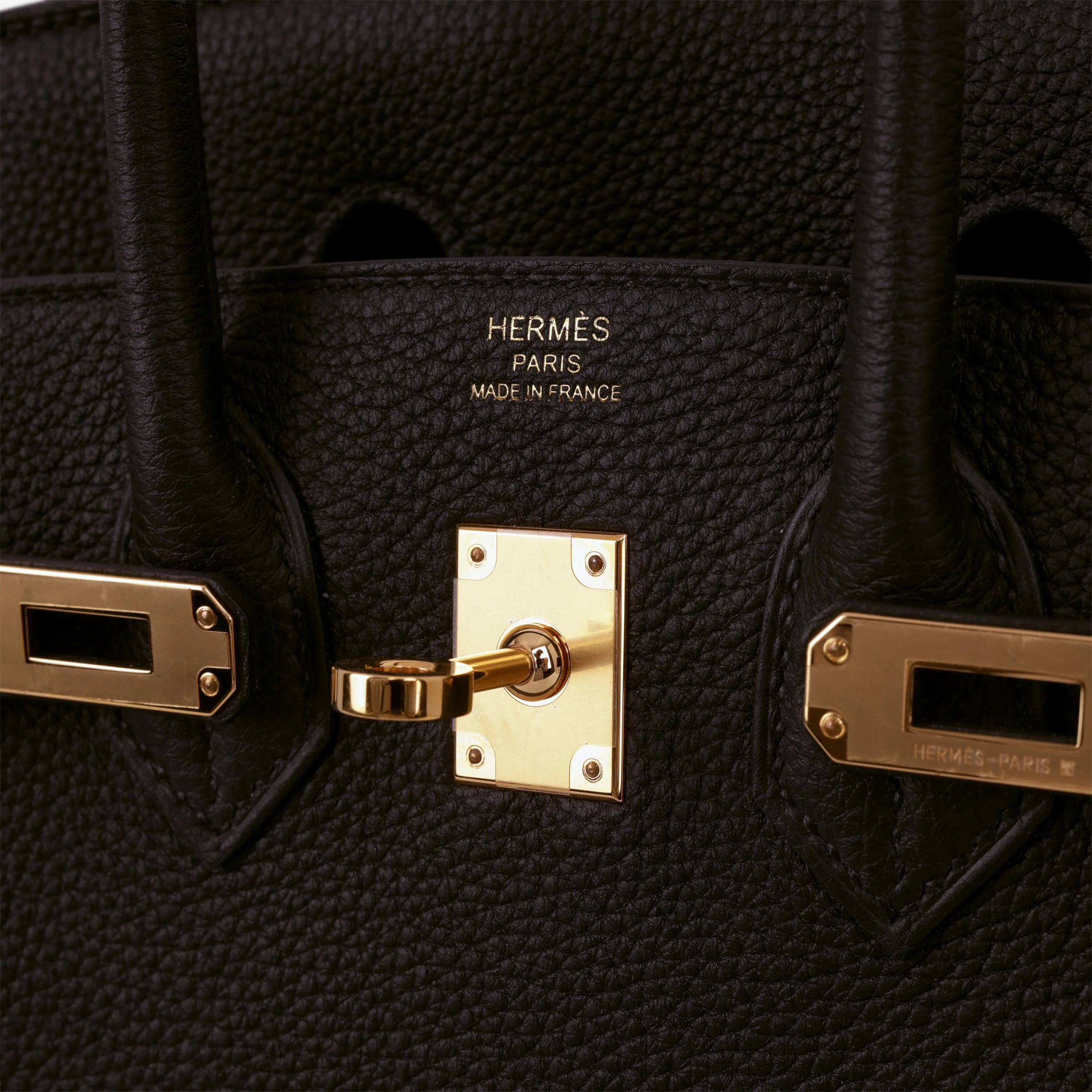 Hermès Birkin 25 - Black Togo | Gold Hardware - Image 8