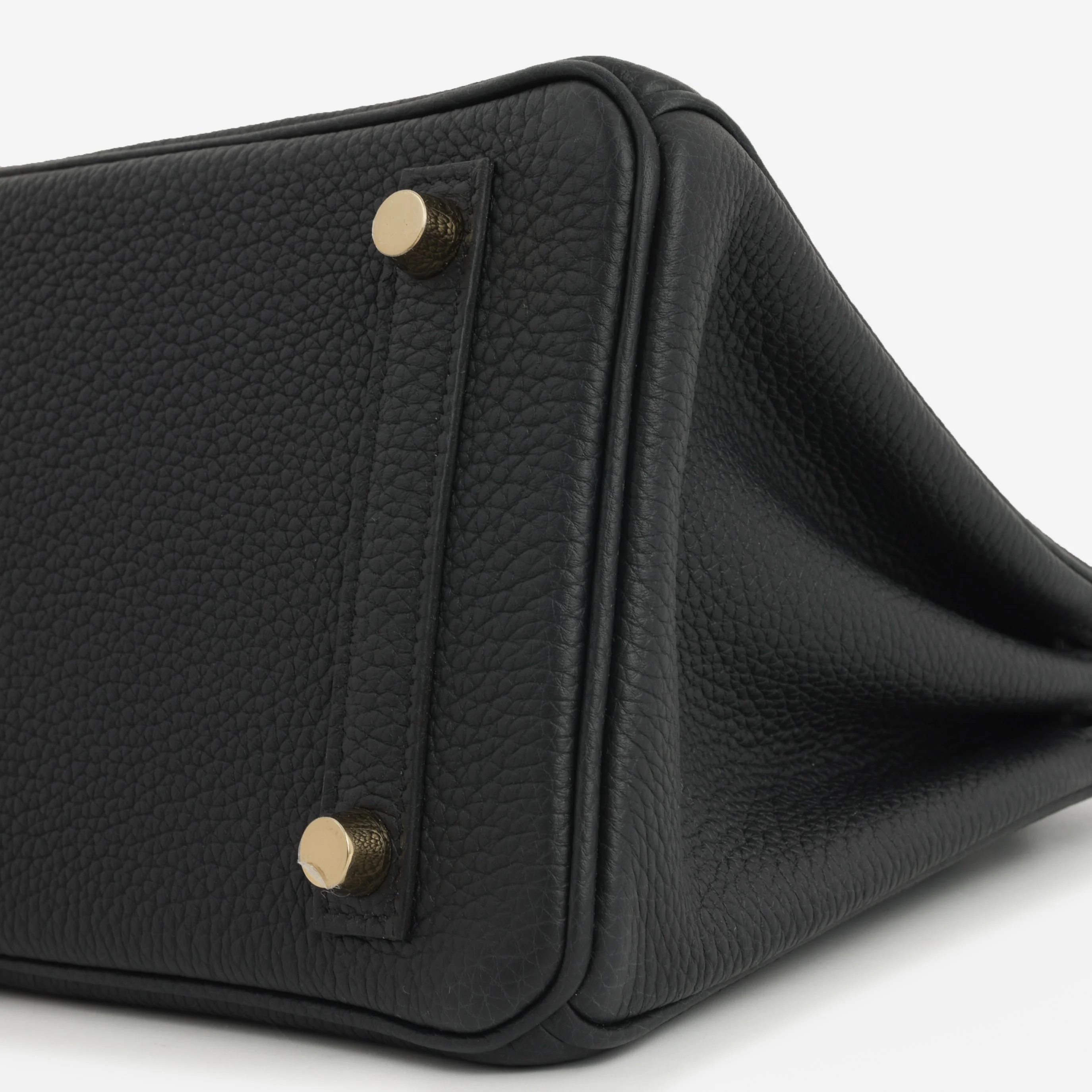 Hermès Birkin 25 - Black Togo | Permabrass Hardware - Image 6