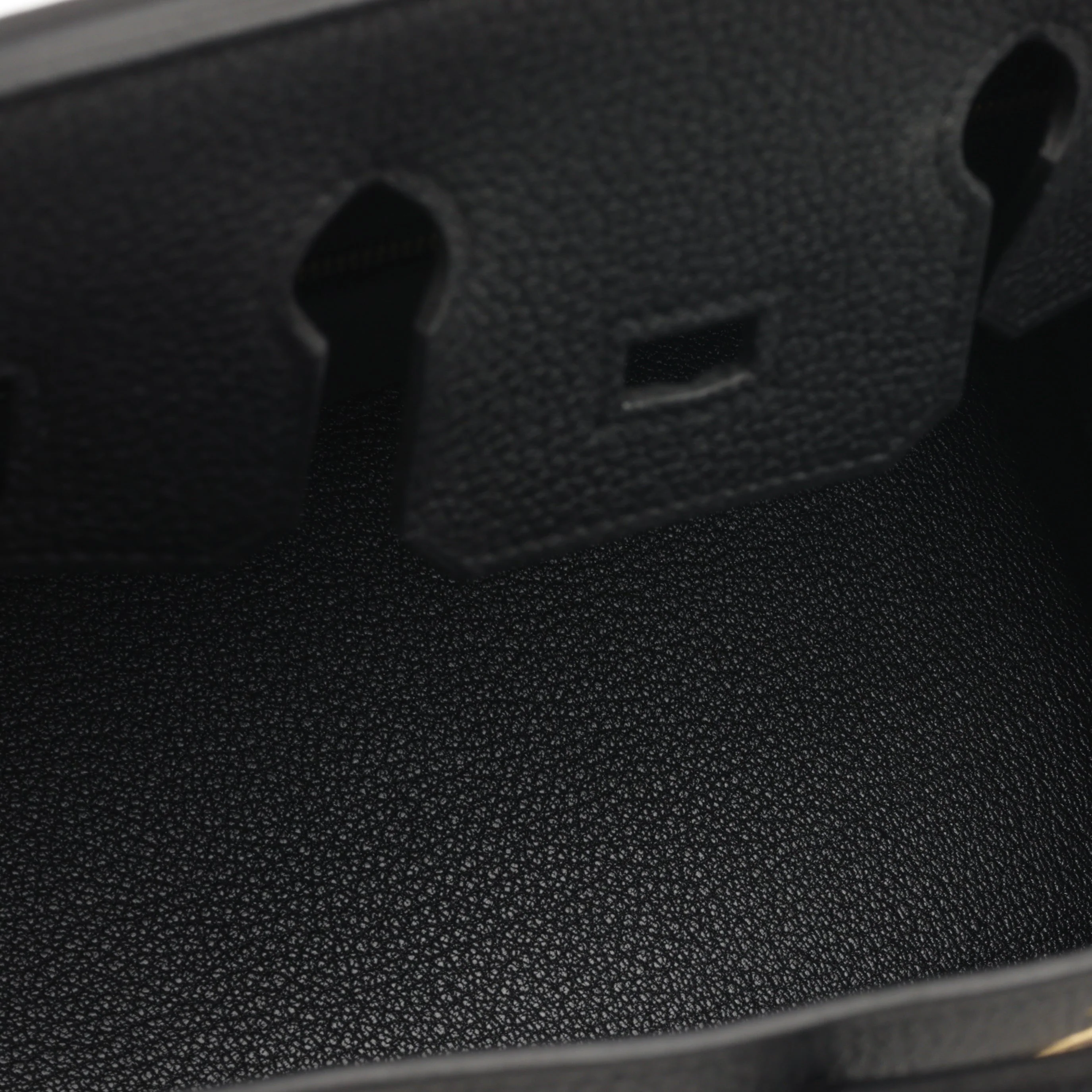 Hermès Birkin 25 - Black Togo | Permabrass Hardware - Image 7