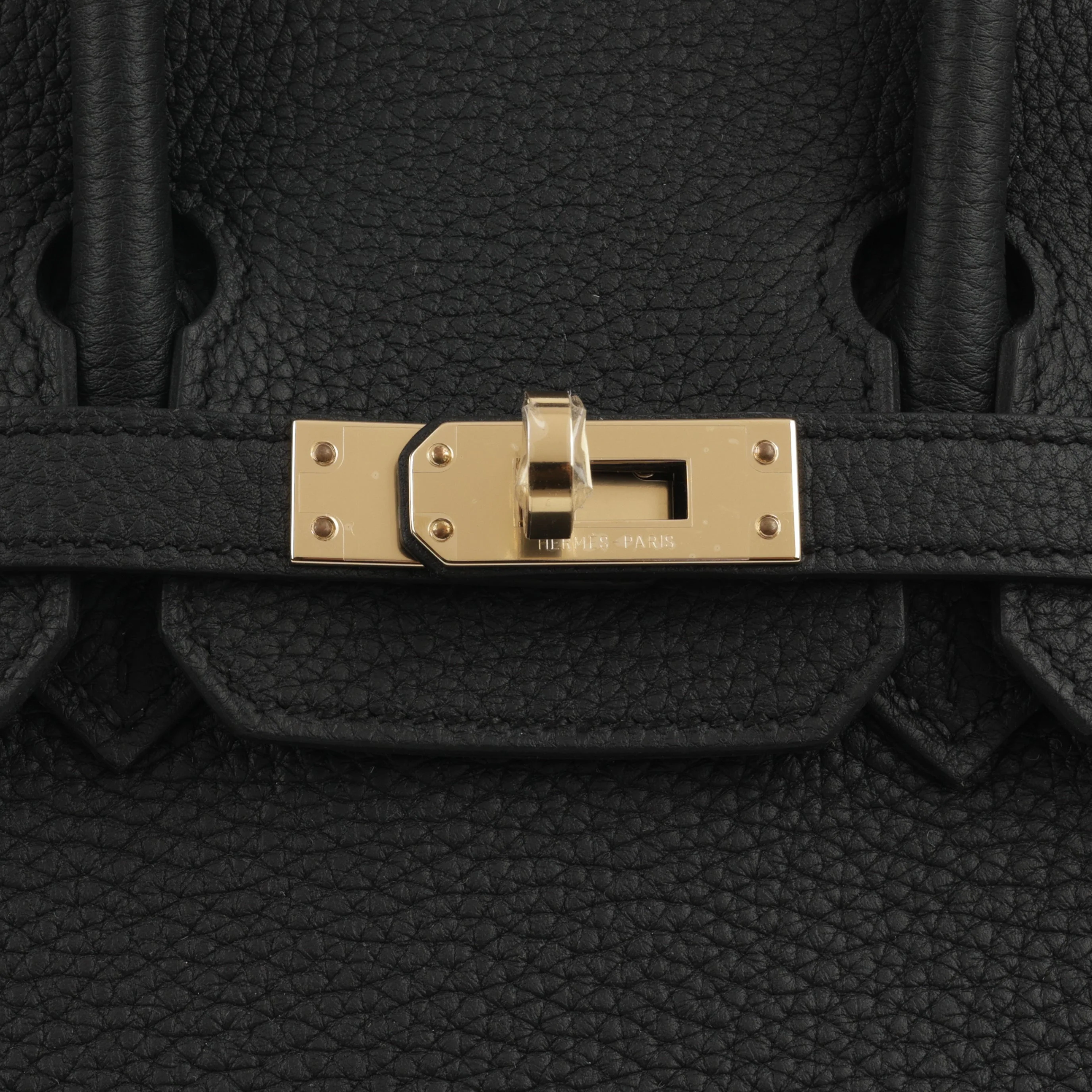 Hermès Birkin 25 - Black Togo | Permabrass Hardware - Image 8